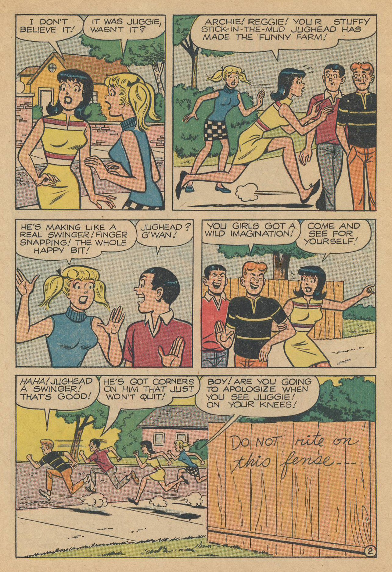 Read online Archie's Pal Jughead Comics comic -  Issue #150 - 4