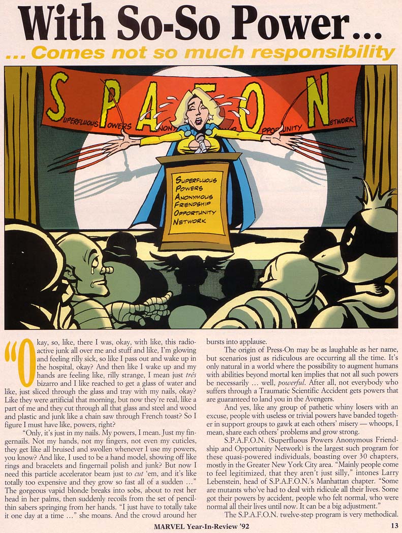 Read online Marvel: The Year-in-Review comic -  Issue #4 - 15