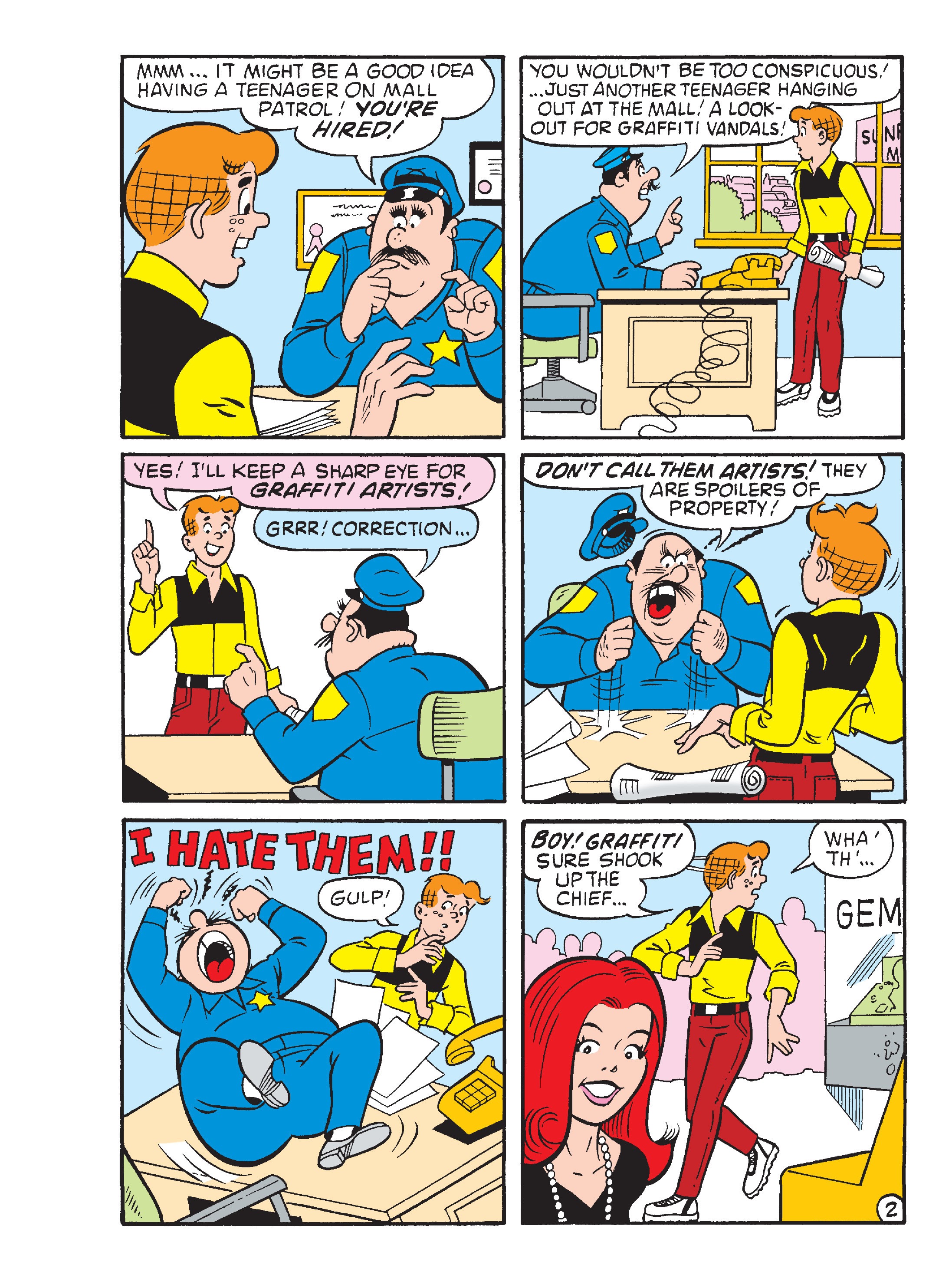 Read online Archie's Double Digest Magazine comic -  Issue #274 - 154