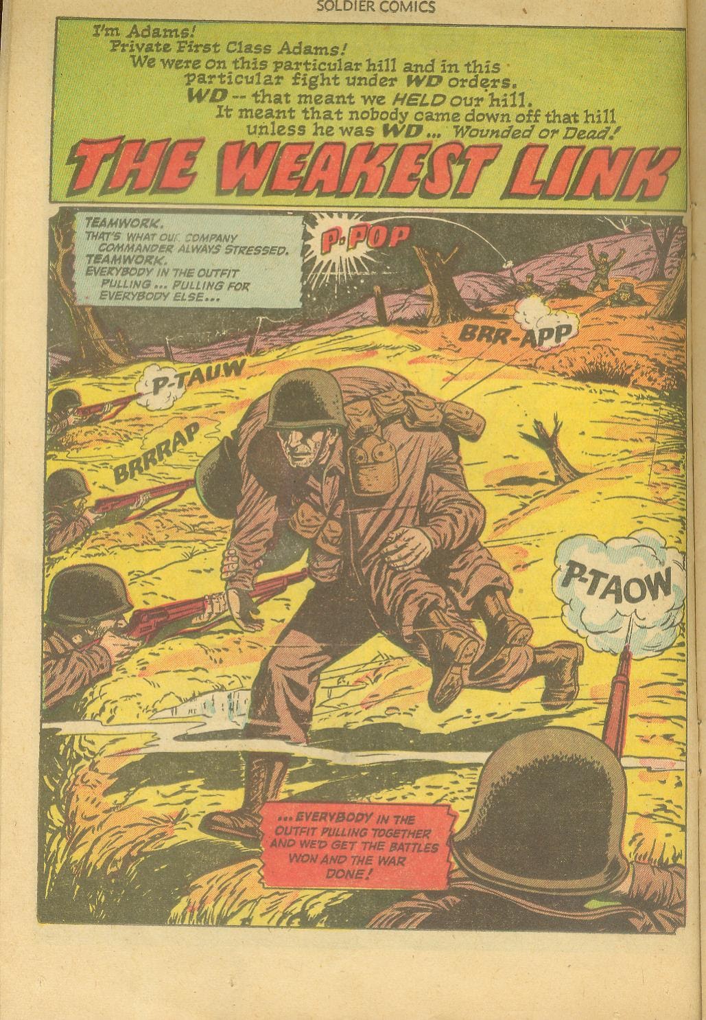 Read online Soldier Comics comic -  Issue #5 - 14