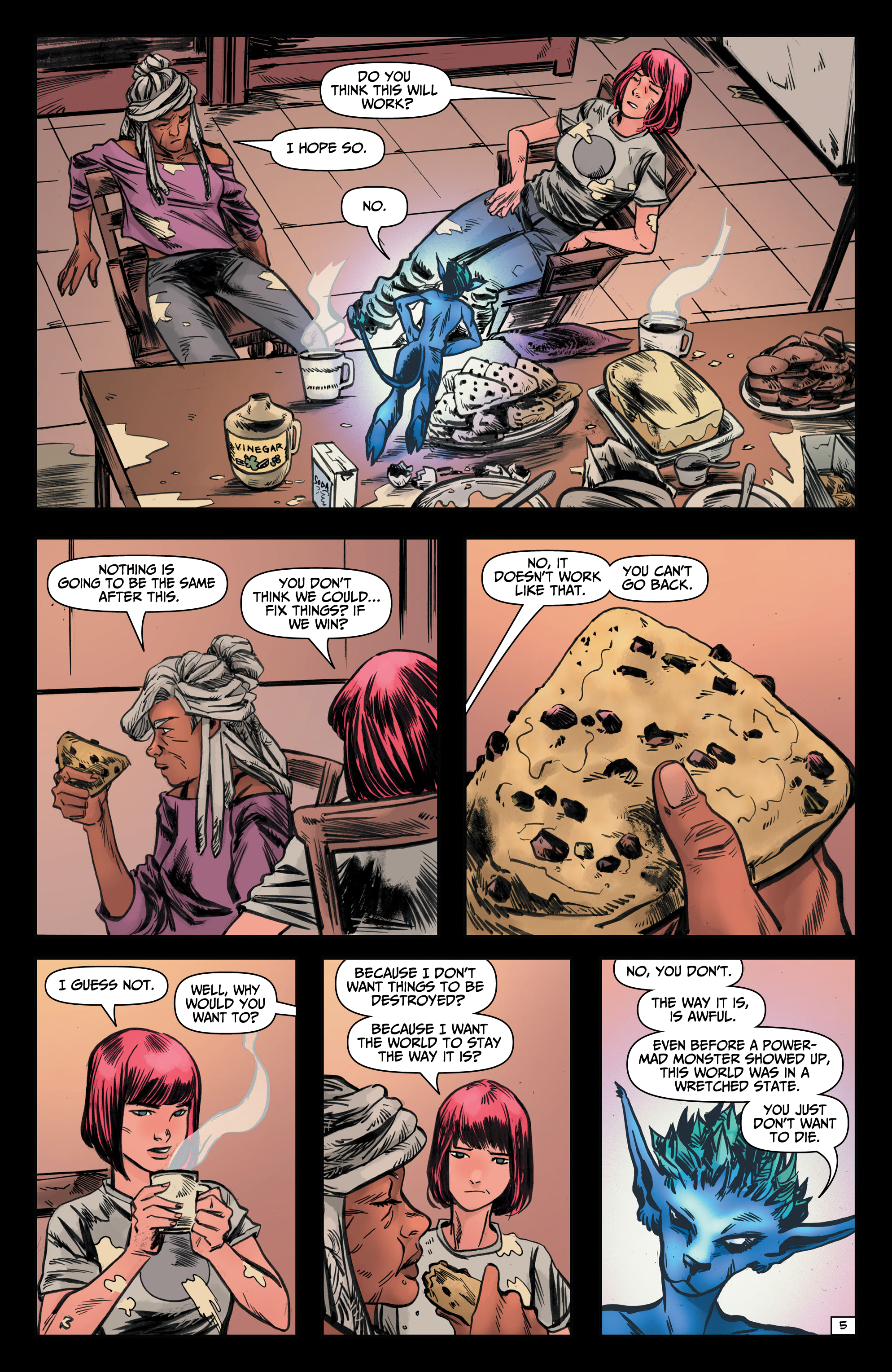 Read online Ash & Thorn comic -  Issue #5 - 7