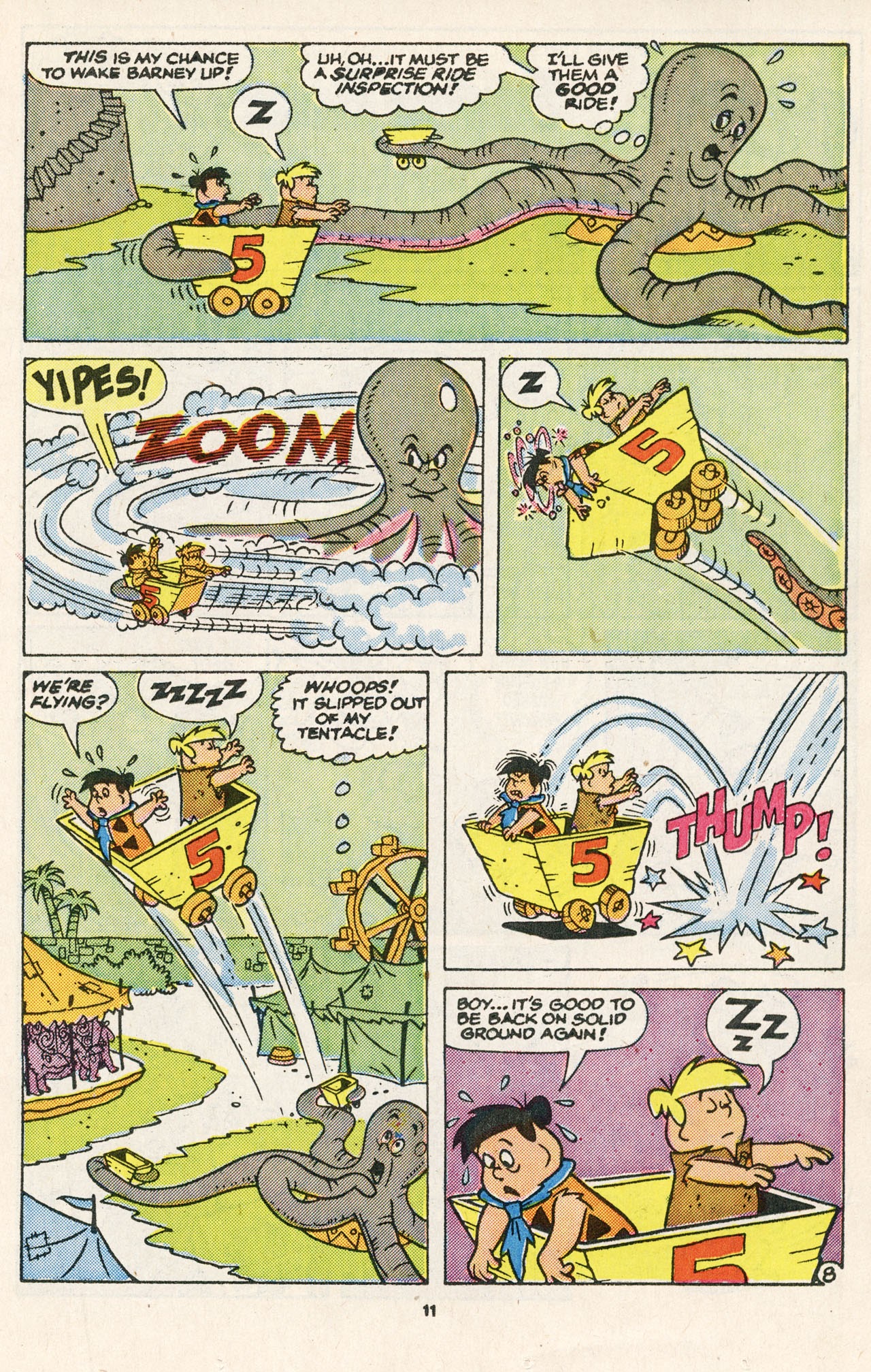 Read online The Flintstone Kids comic -  Issue #11 - 13
