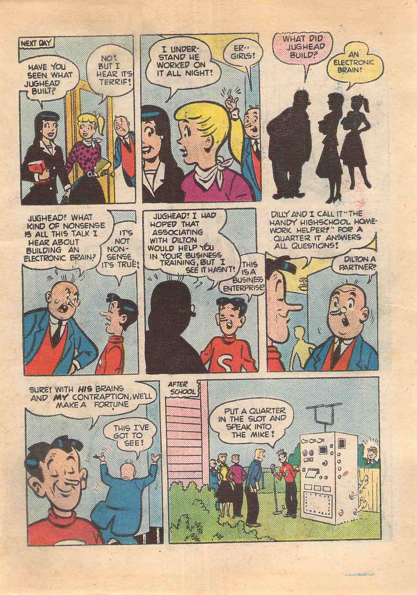 Read online Archie's Double Digest Magazine comic -  Issue #32 - 218