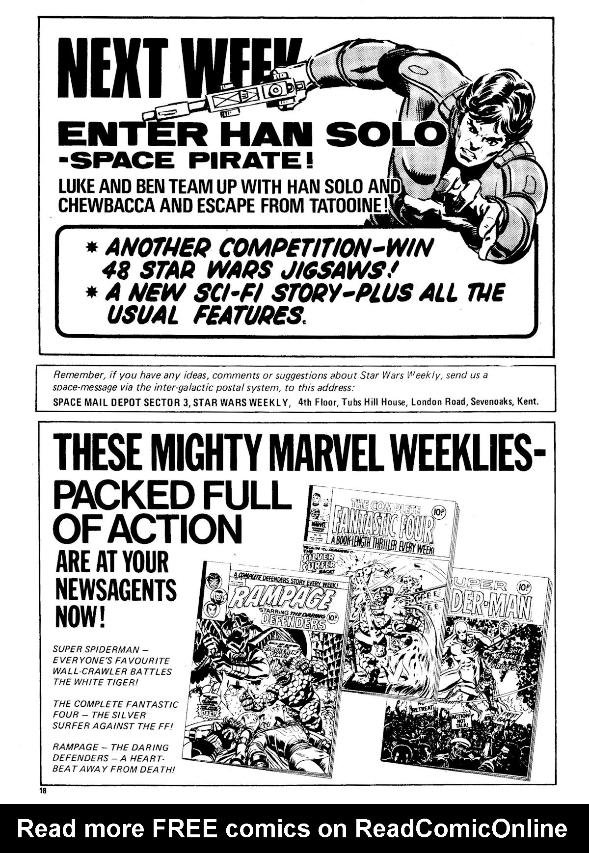 Read online Star Wars Weekly comic -  Issue #3 - 17