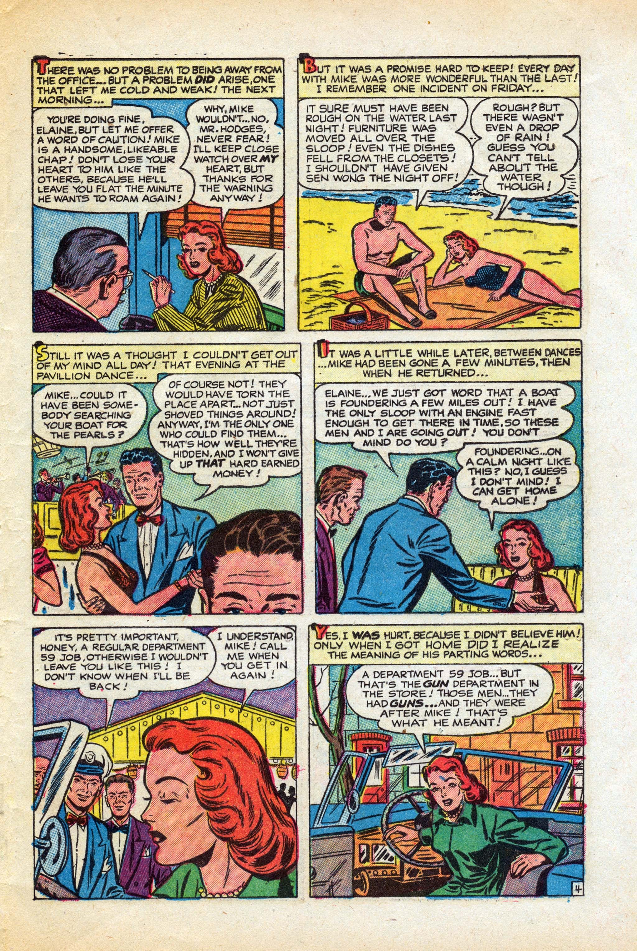 Read online Love Romances comic -  Issue #17 - 29