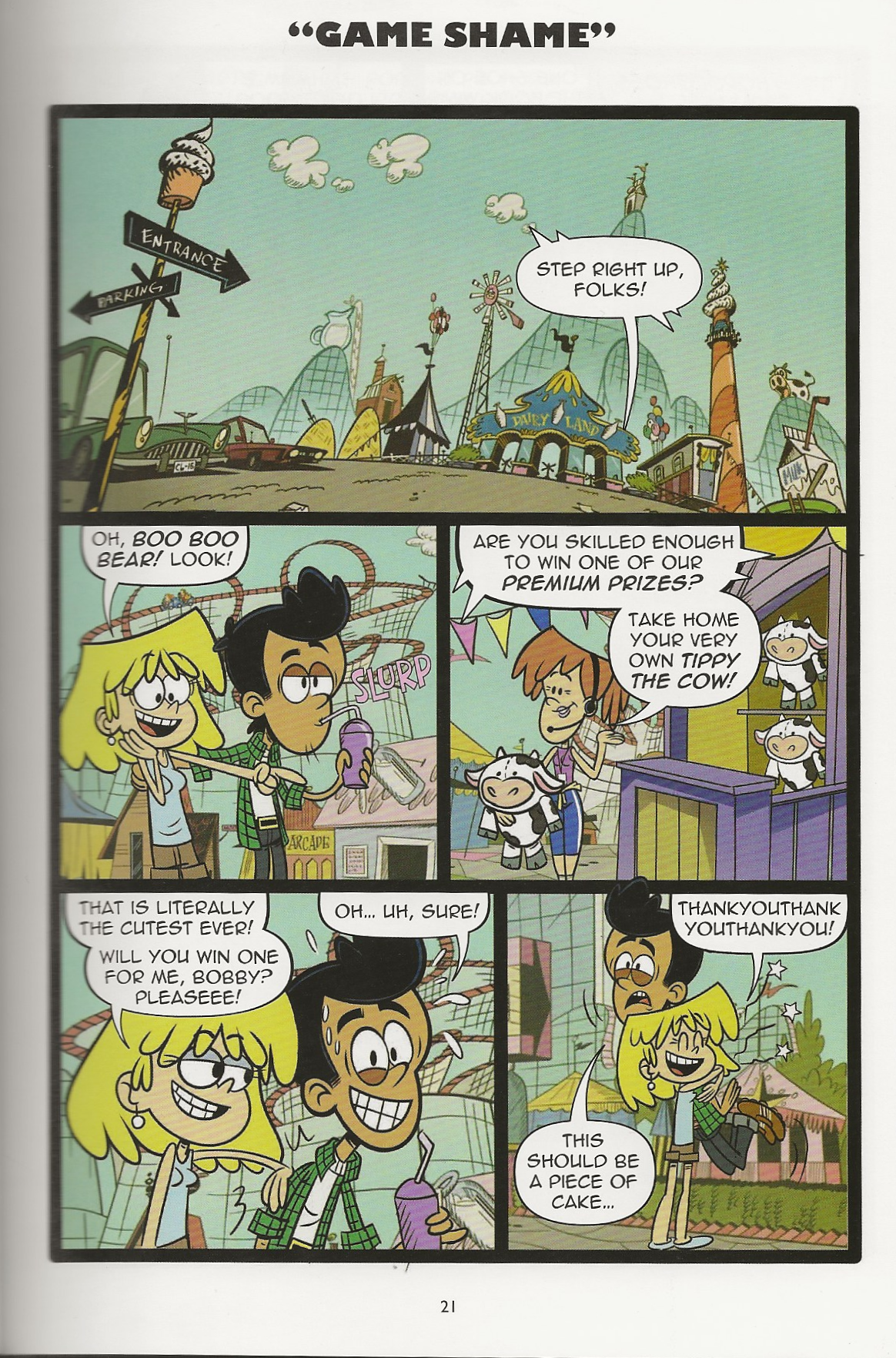 Read online The Loud House comic -  Issue #19 - 21