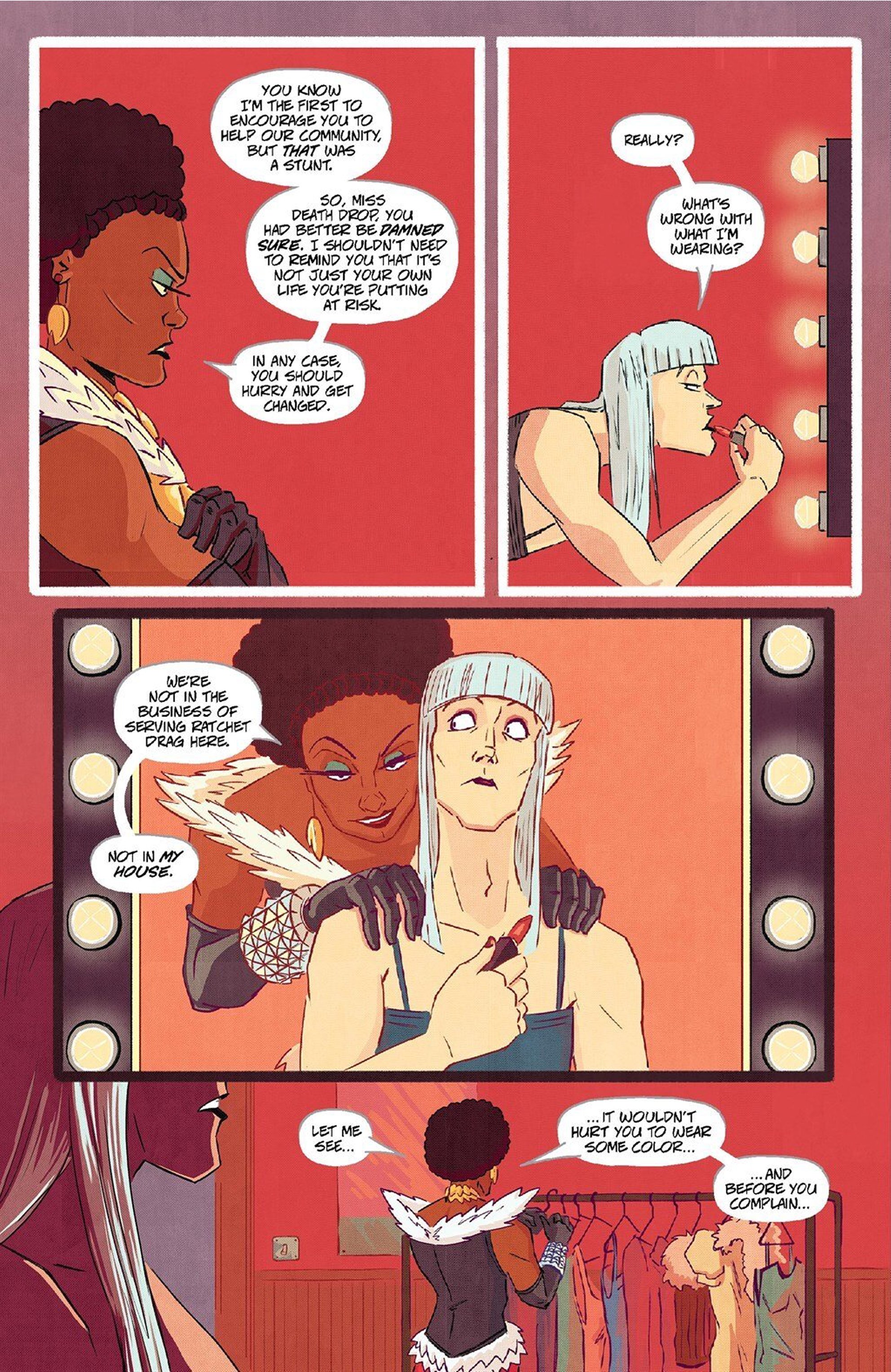 Read online Death Drop: Drag Assassin comic -  Issue #1 - 8