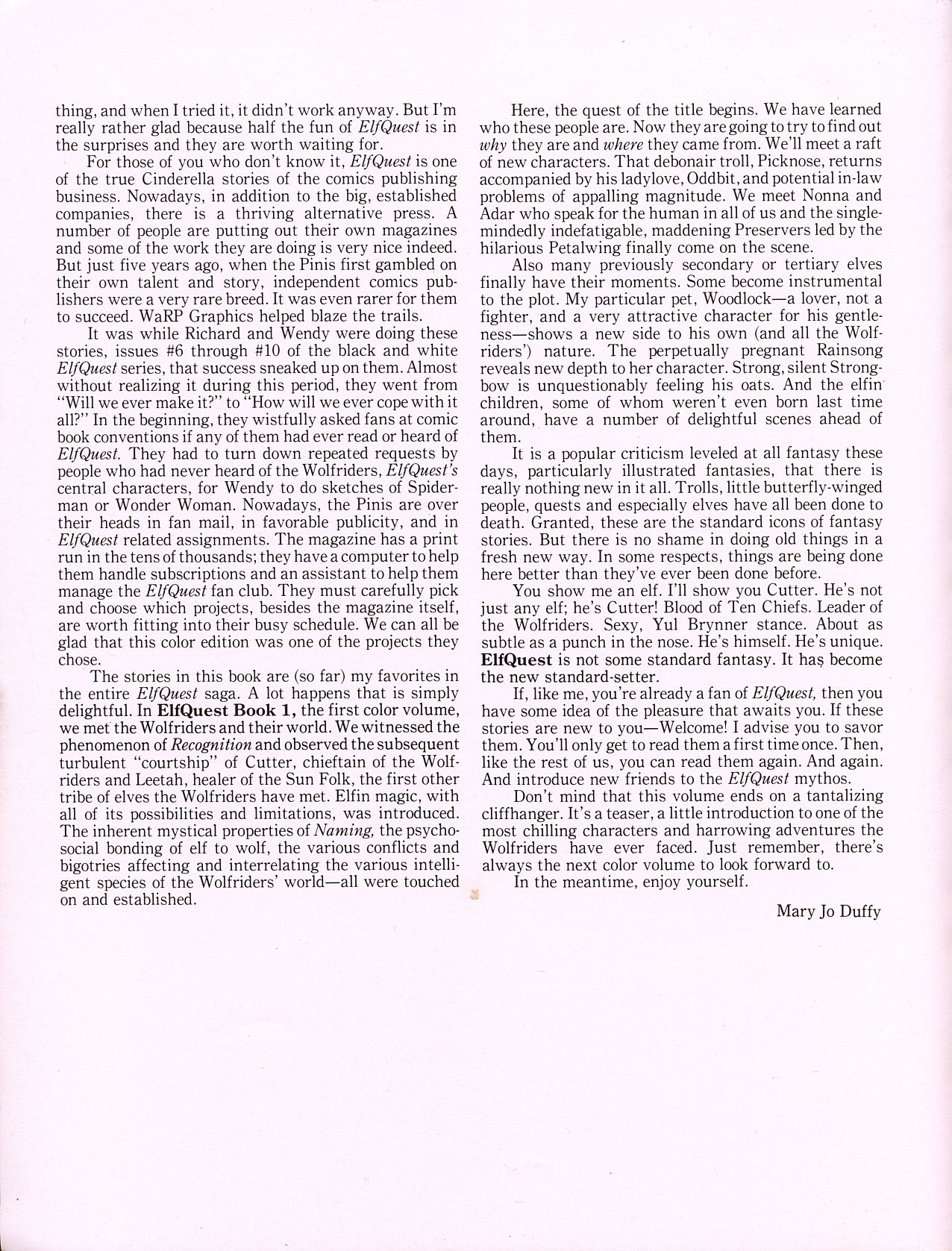 Read online ElfQuest (Starblaze Edition) comic -  Issue # TPB 2 - 8