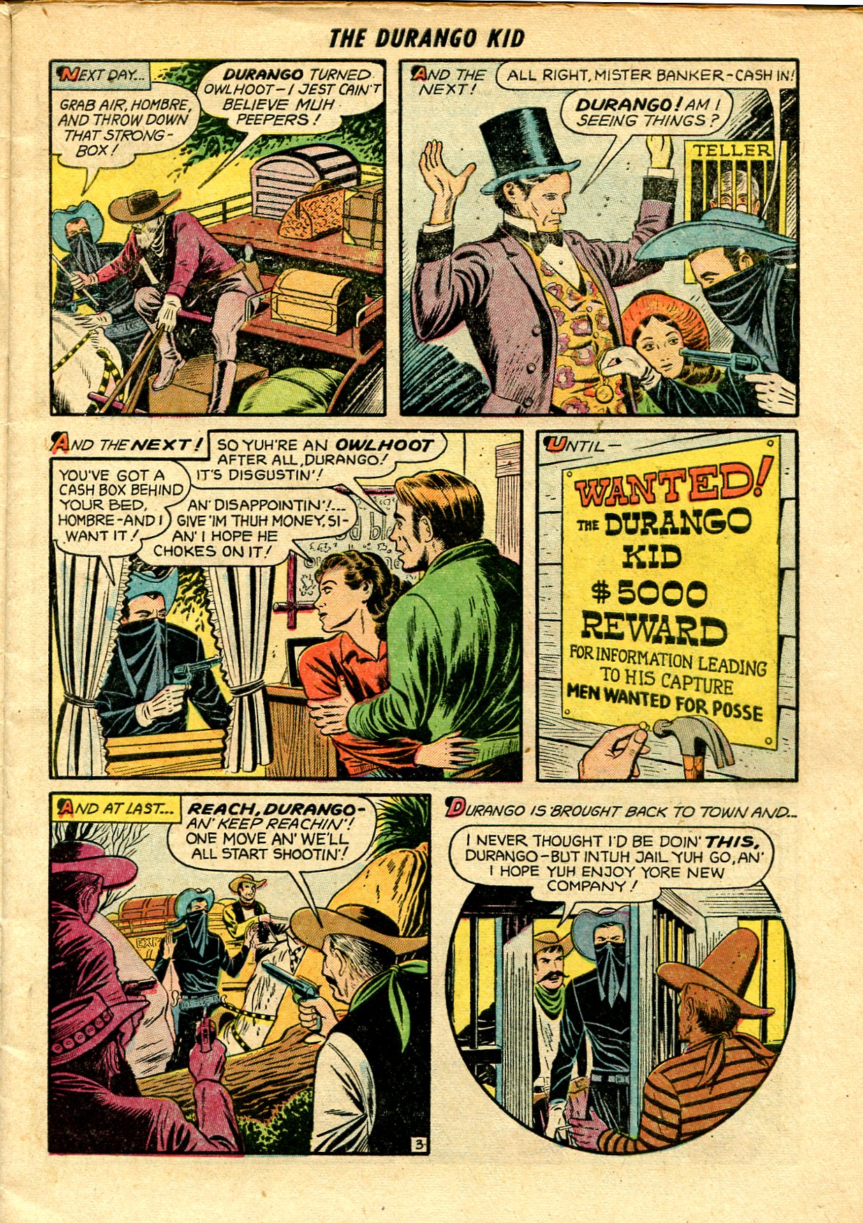 Read online Charles Starrett as The Durango Kid comic -  Issue #23 - 5