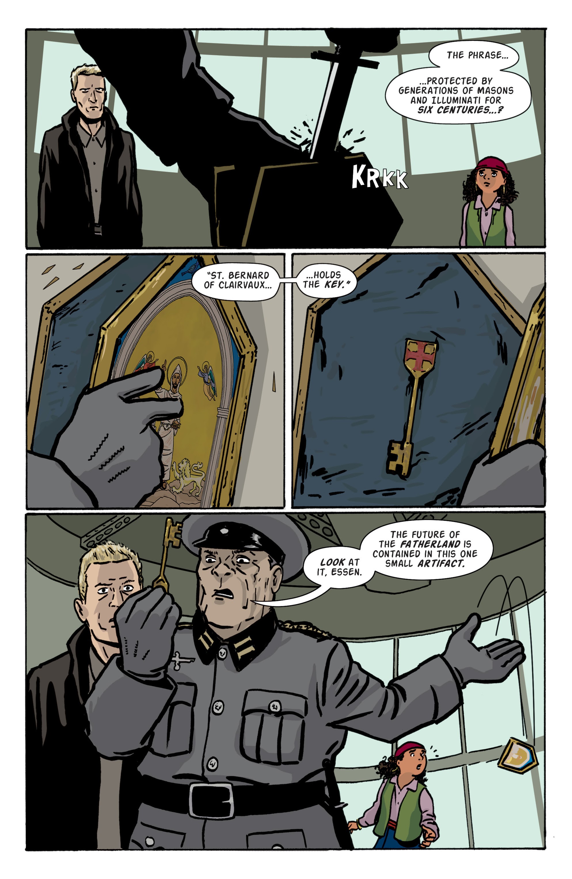 Read online Rocket Robinson and the Secret of the Saint comic -  Issue # TPB (Part 2) - 38