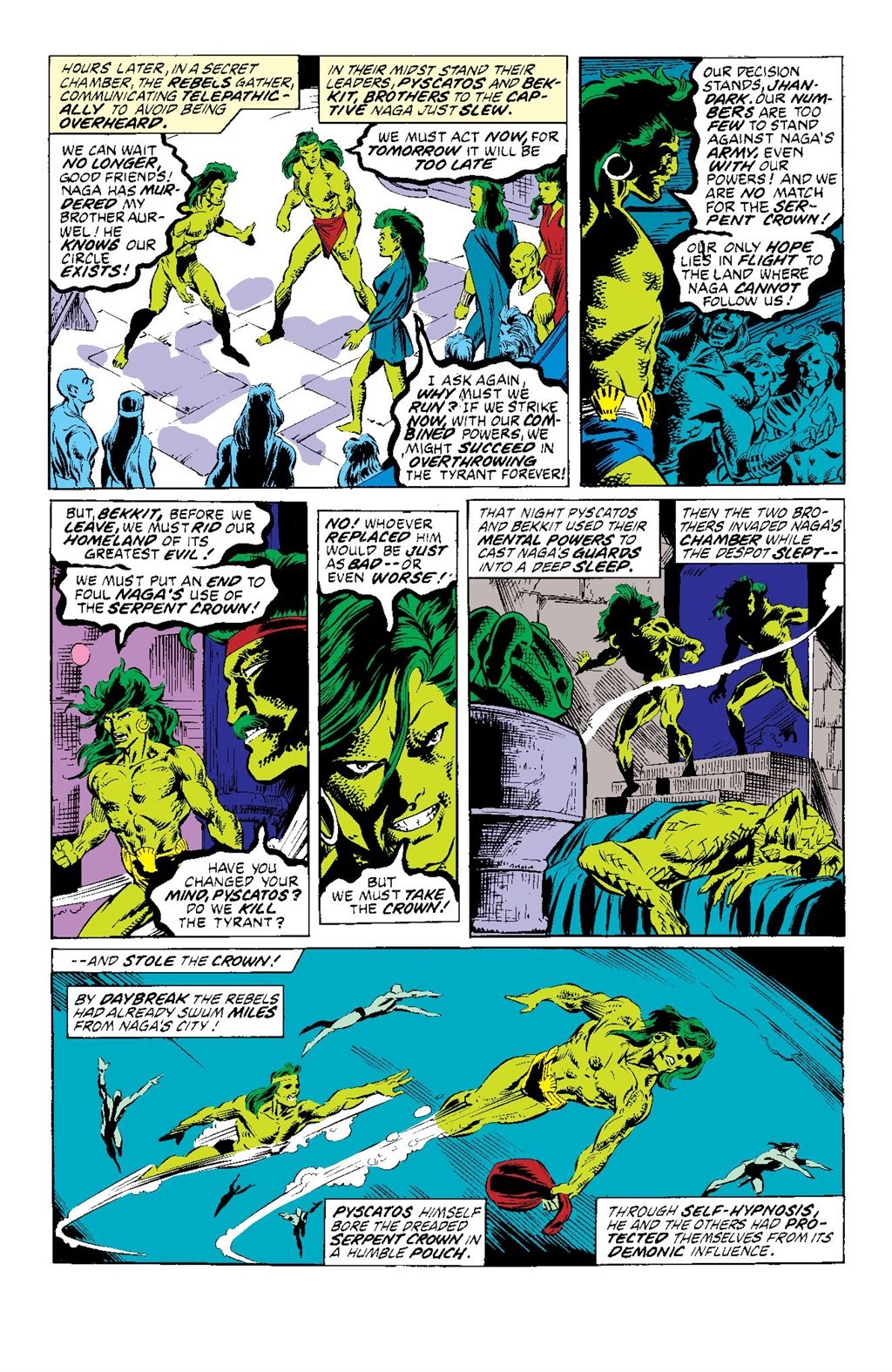 Read online Atlantis Attacks comic -  Issue # _The Original Epic (Part 5) - 87