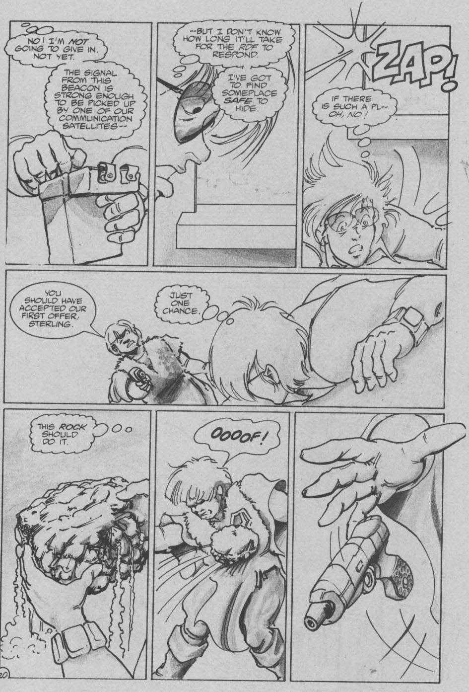 Read online Robotech II: The Sentinels - The Malcontent Uprisings comic -  Issue #1 - 22