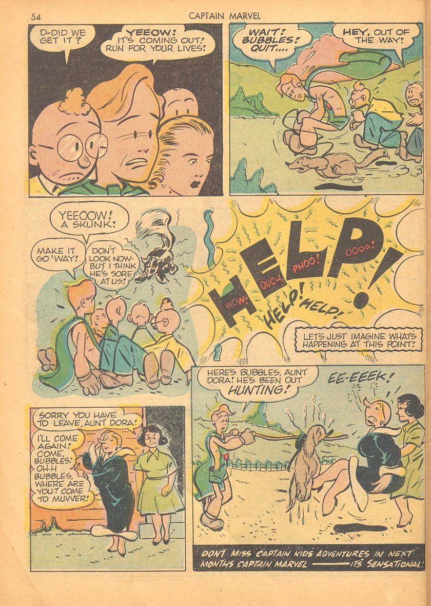 Read online Captain Marvel Adventures comic -  Issue #13 - 50