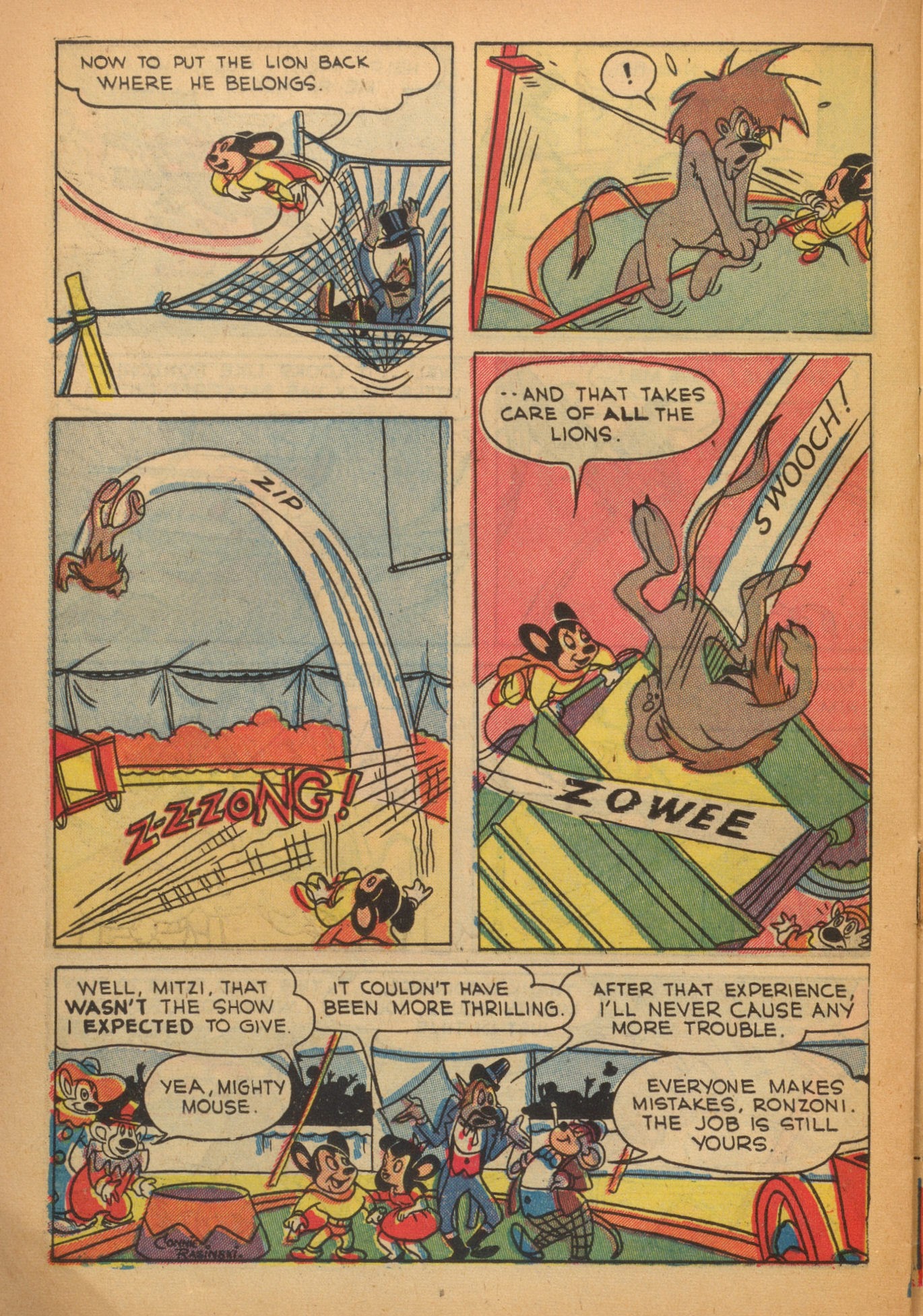 Read online Paul Terry's Mighty Mouse Comics comic -  Issue #6 - 28