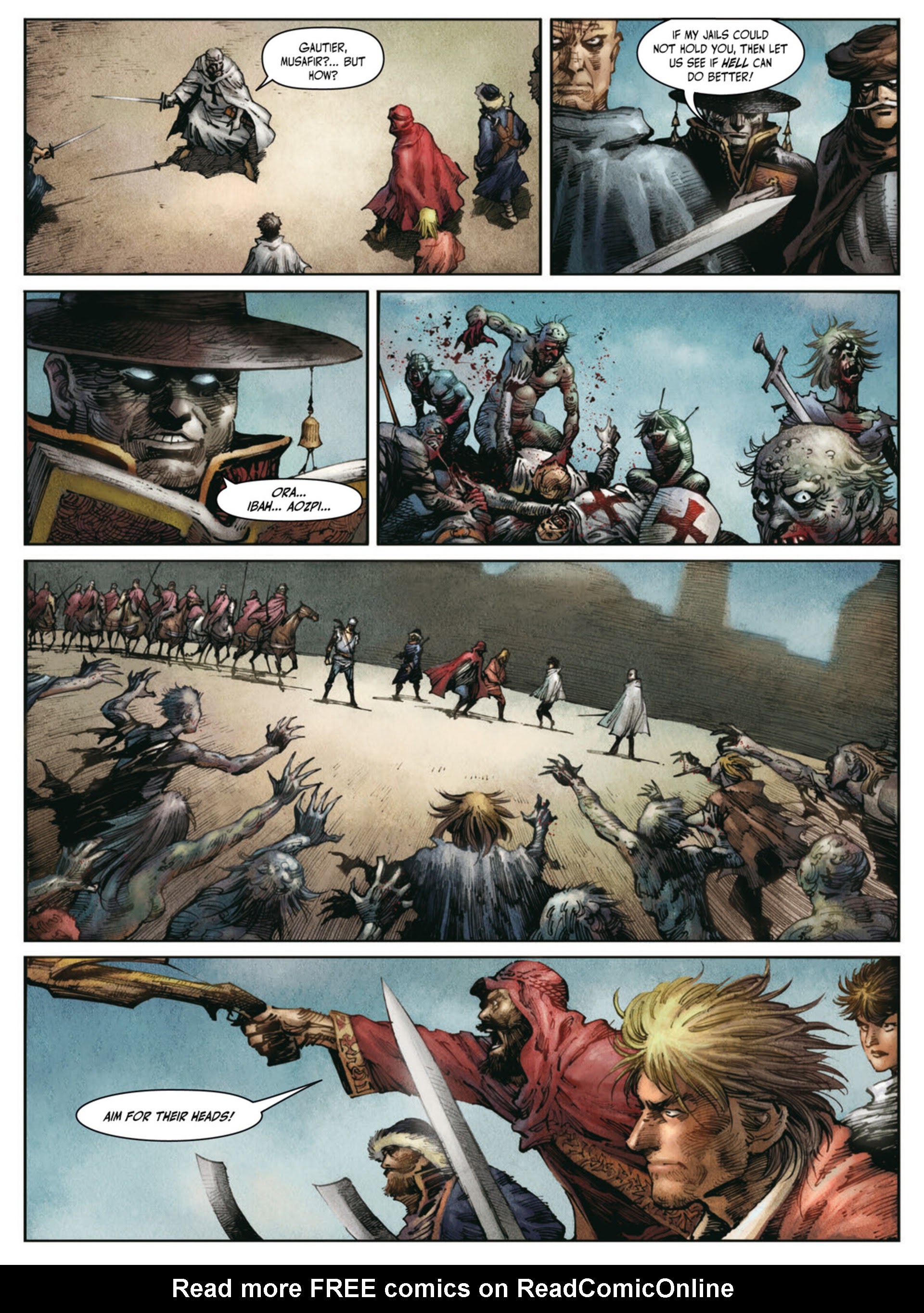 Read online Crusades comic -  Issue #3 - 49