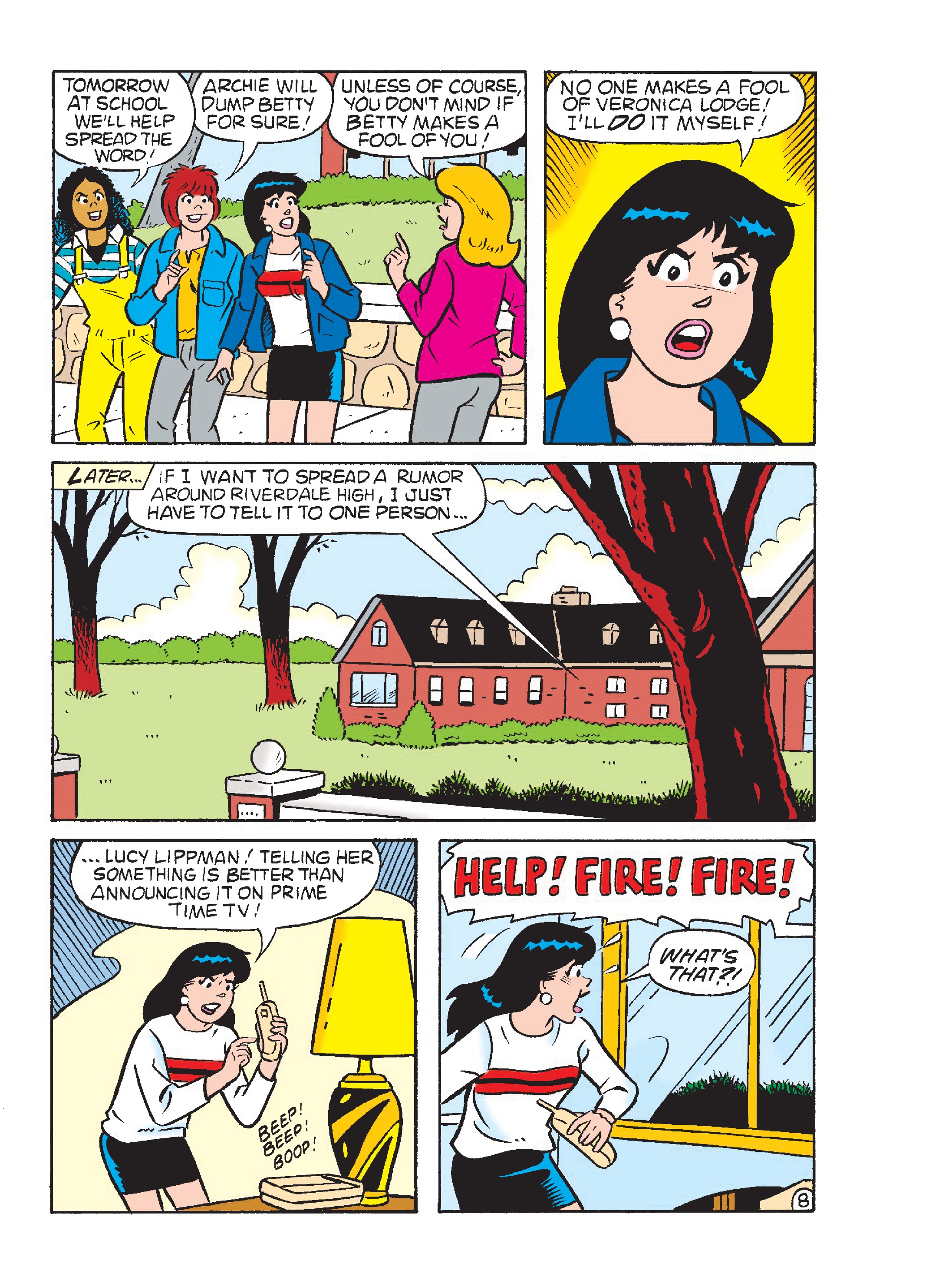 Read online Betty & Veronica Friends Double Digest comic -  Issue #261 - 133