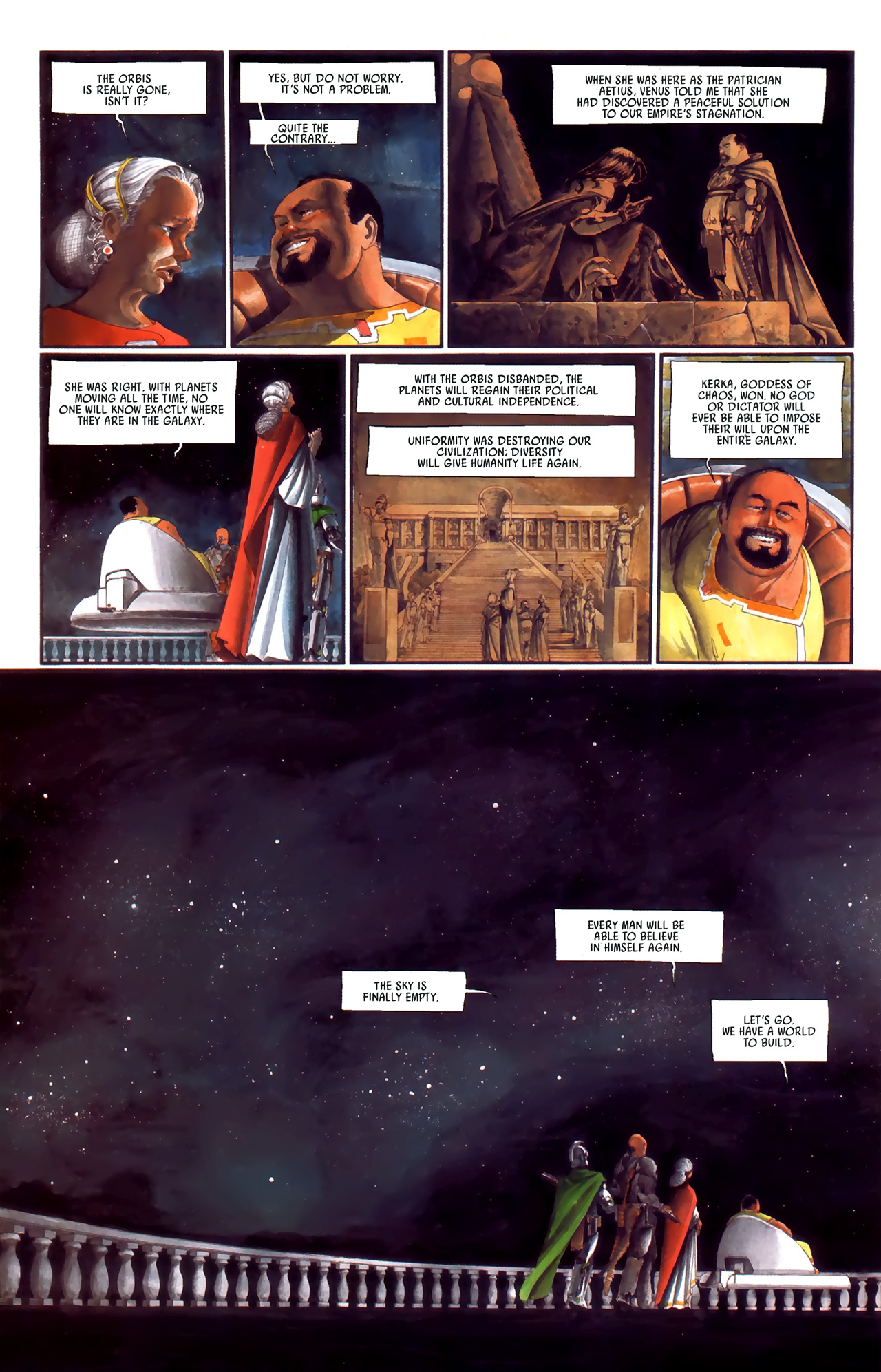 Read online Scourge Of The Gods: The Fall comic -  Issue #3 - 46