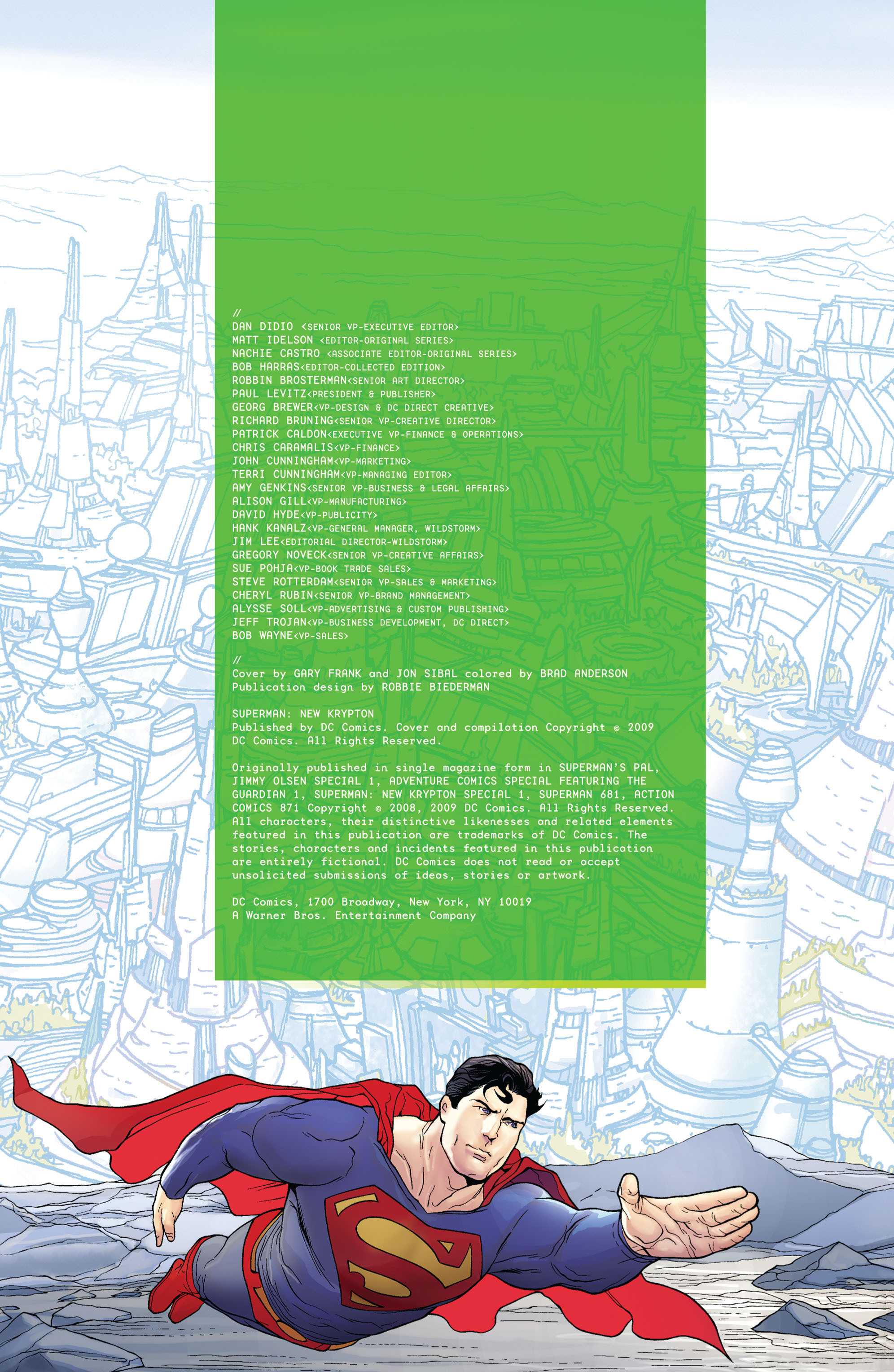Read online Superman: New Krypton comic -  Issue # TPB 1 - 4