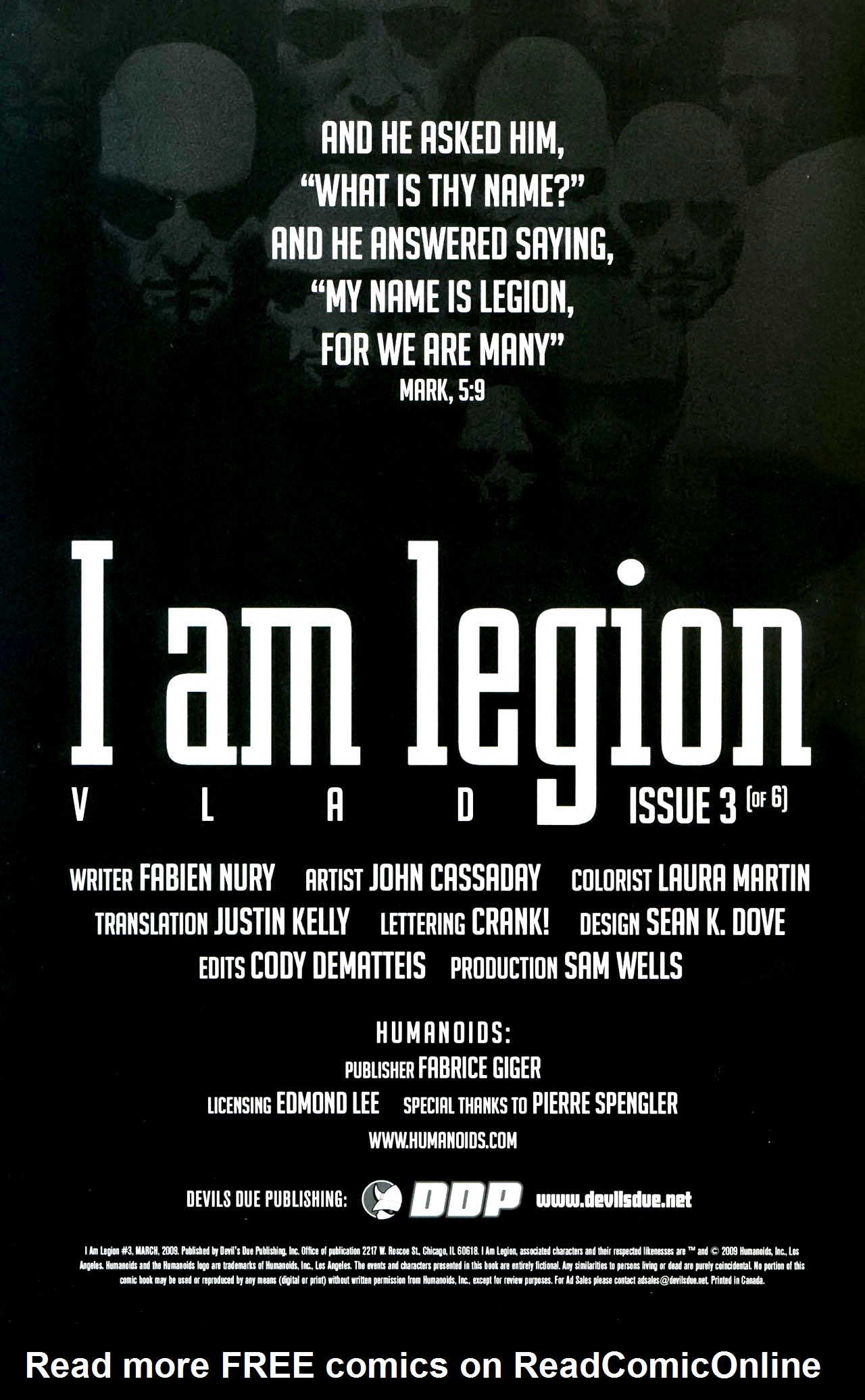 Read online I Am Legion comic -  Issue #3 - 2