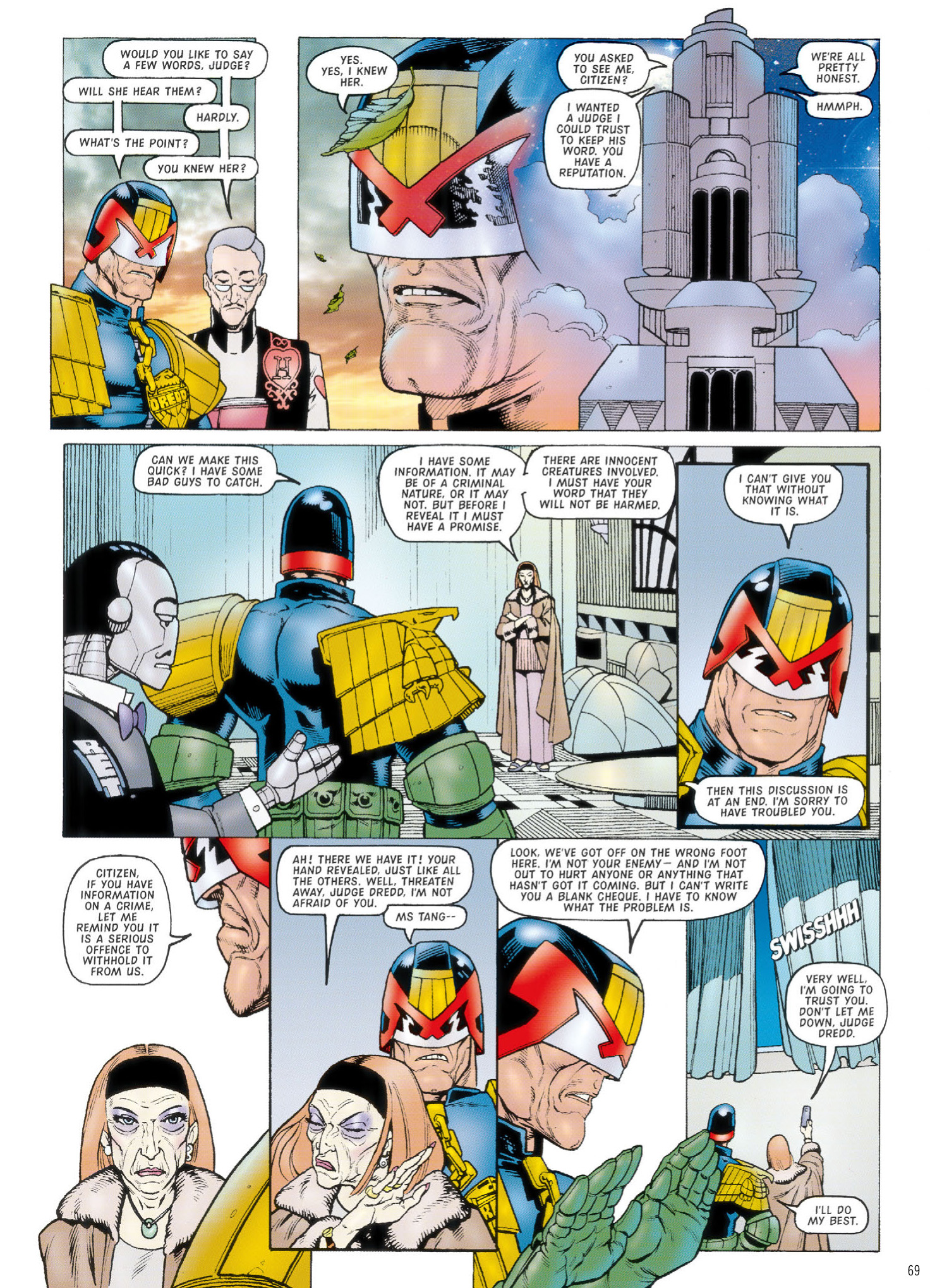 Read online Judge Dredd: The Complete Case Files comic -  Issue # TPB 29 - 71