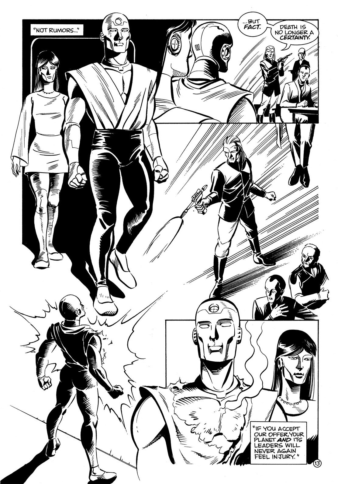 Read online Captain Harlock: The Machine People comic -  Issue #2 - 16