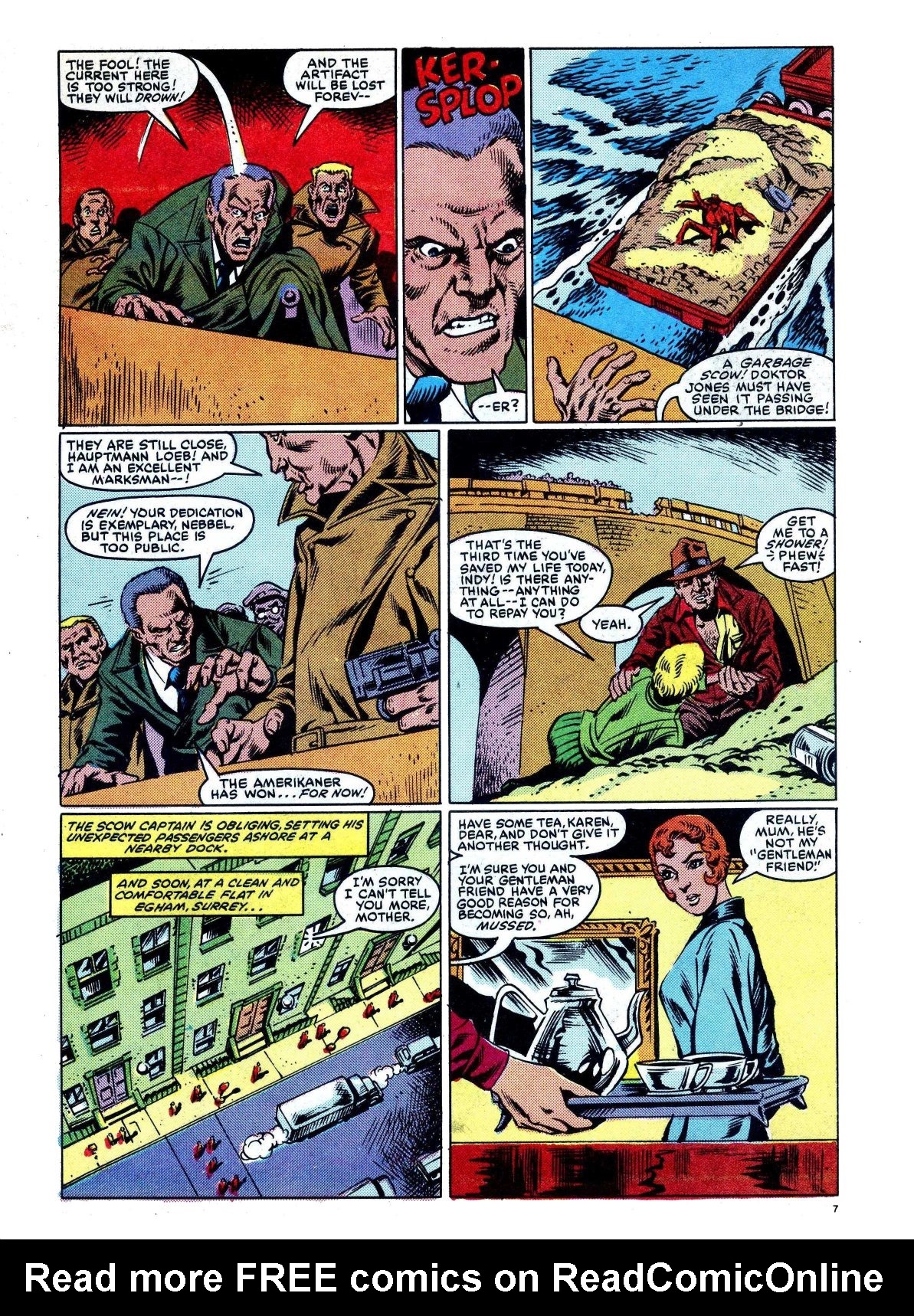 Read online Indiana Jones comic -  Issue #5 - 7