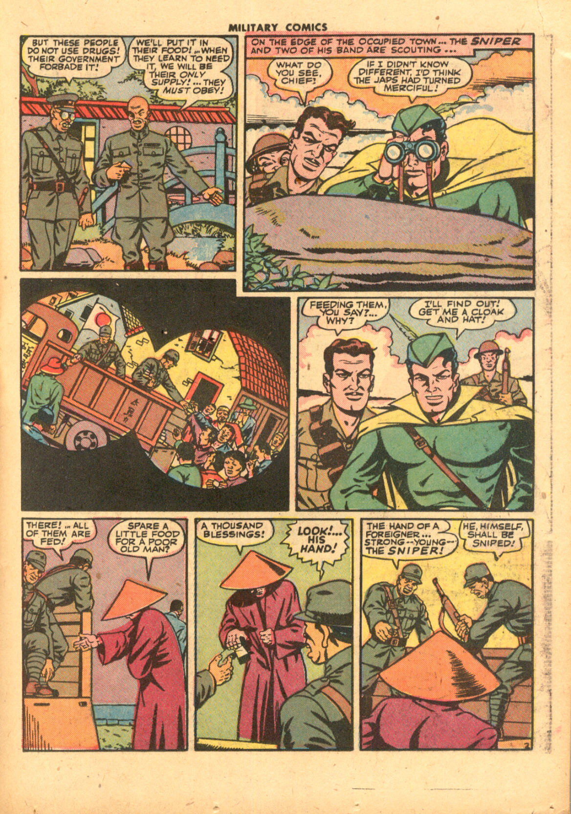 Read online Military Comics comic -  Issue #33 - 23