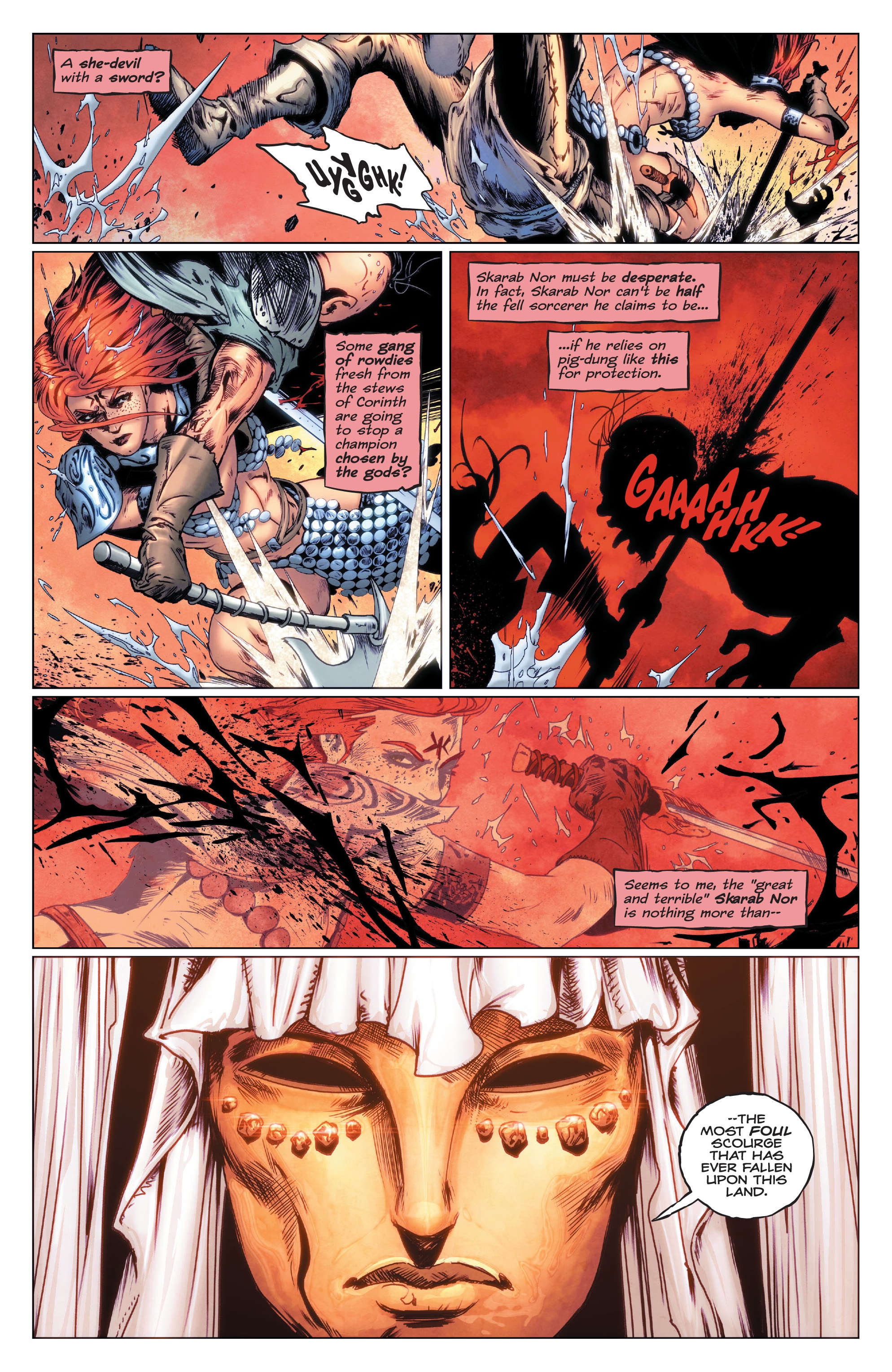 Read online Red Sonja: The Superpowers comic -  Issue # TPB (Part 1) - 10