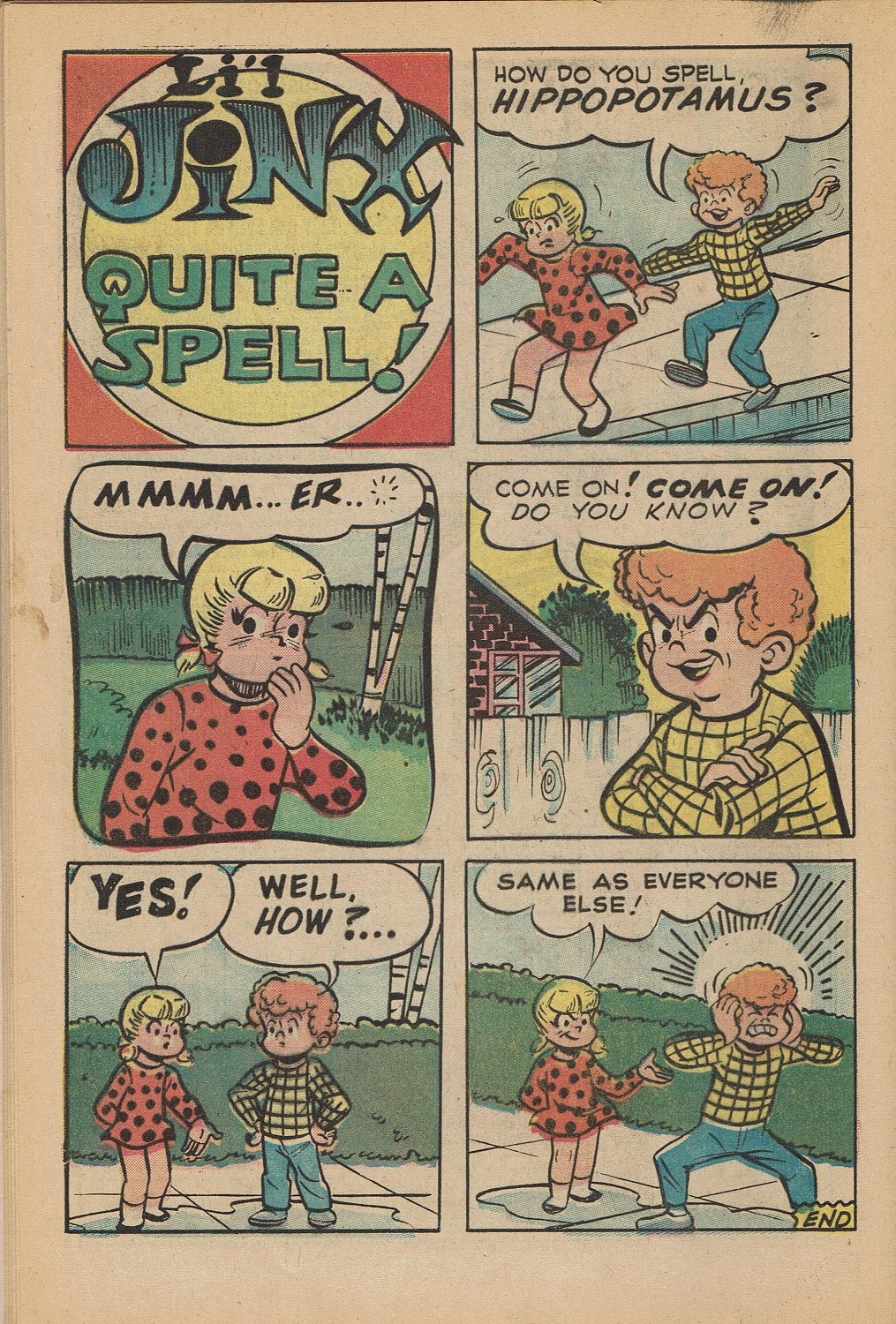 Read online Jughead's Jokes comic -  Issue #30 - 20