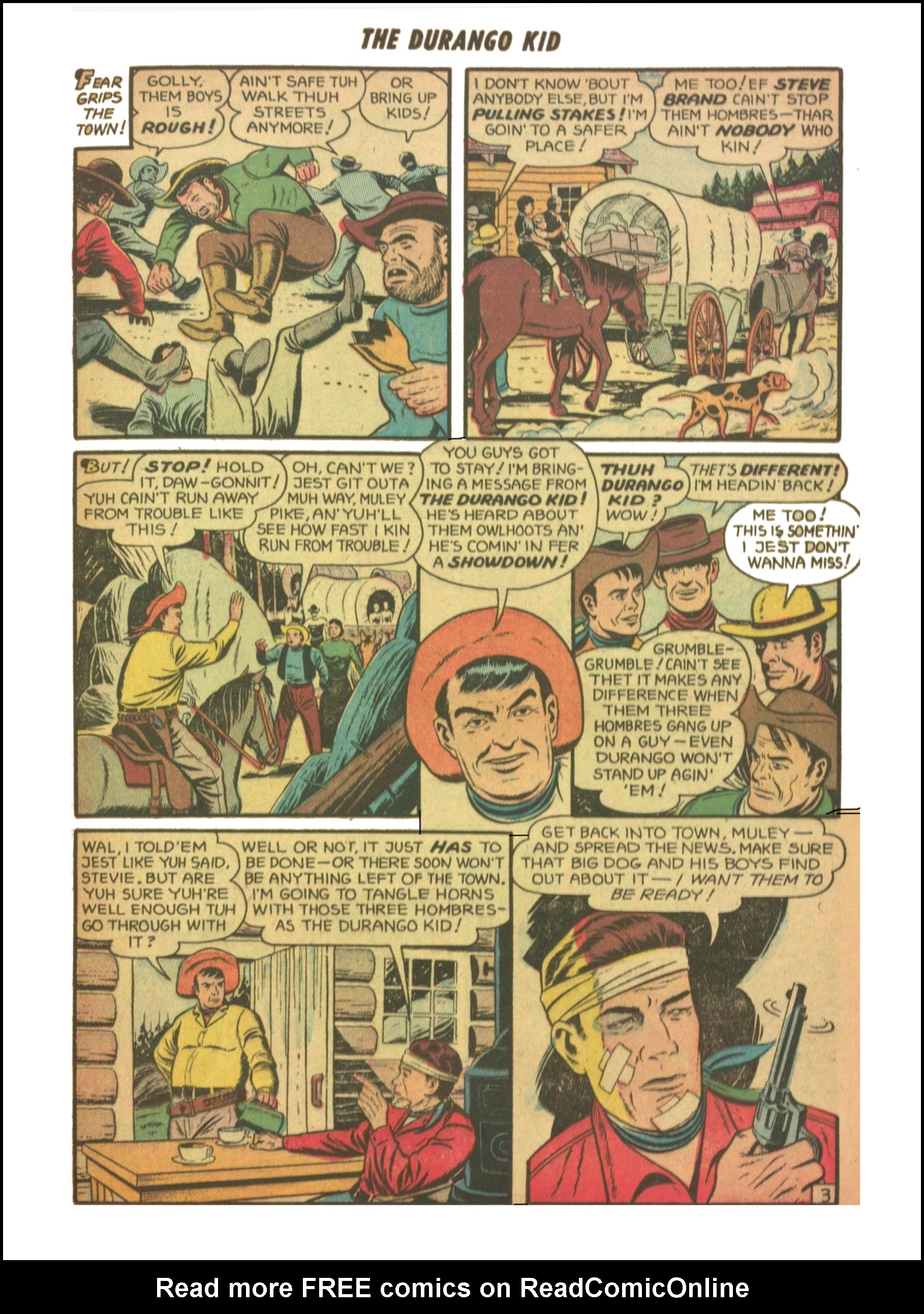 Read online Charles Starrett as The Durango Kid comic -  Issue #27 - 13