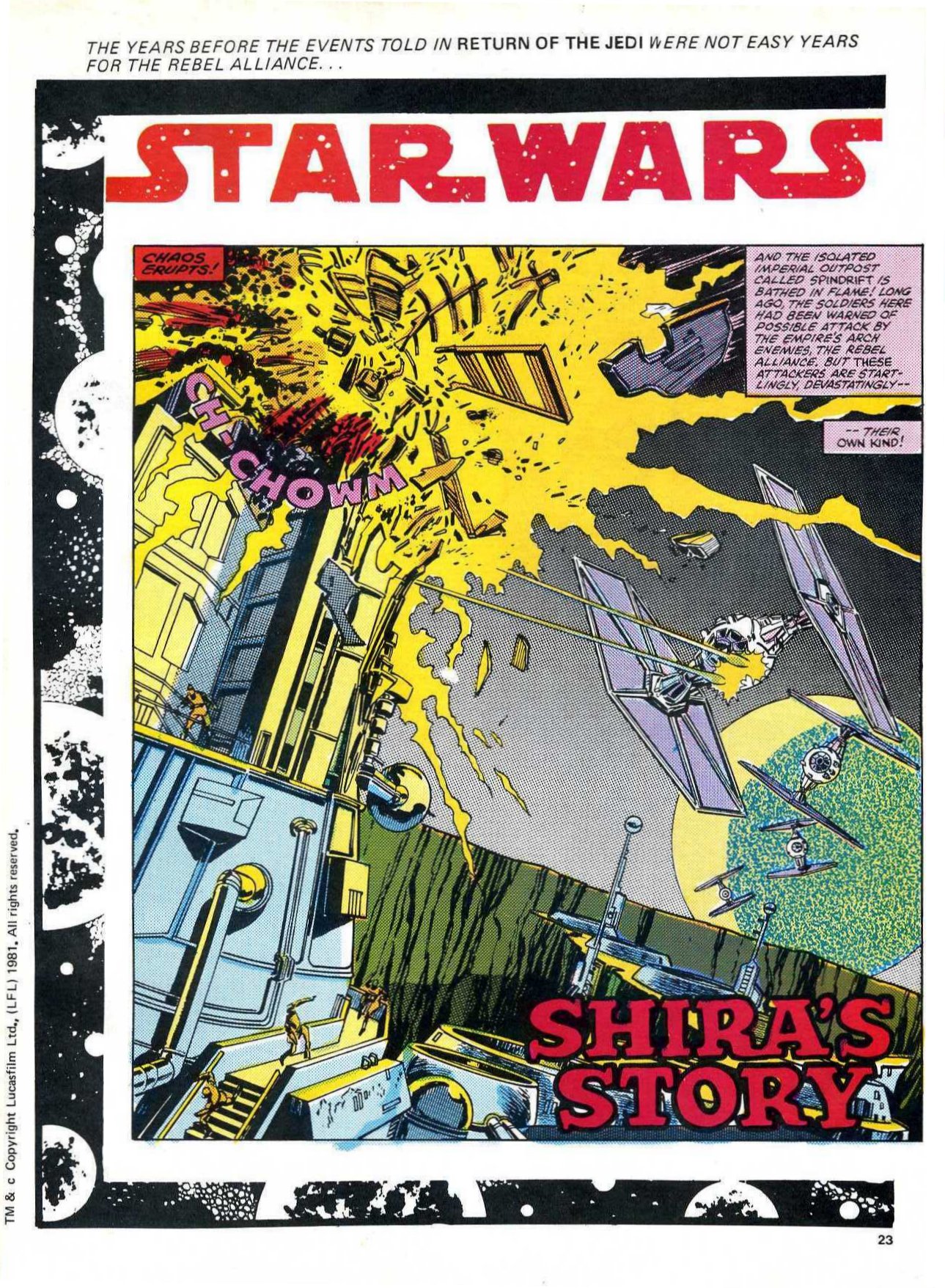 Read online Return of the Jedi comic -  Issue #108 - 23