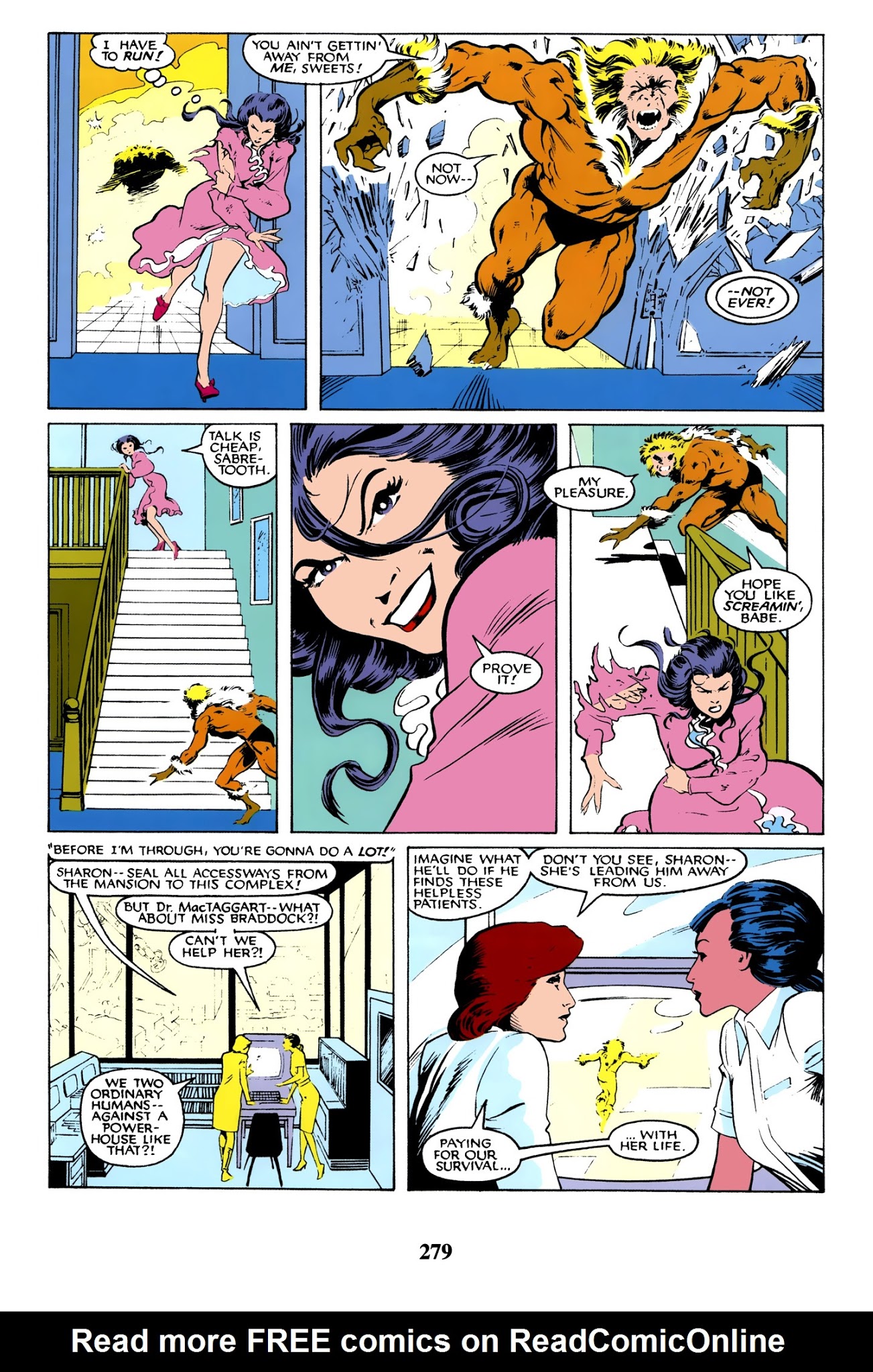 Read online X-Men: Mutant Massacre comic -  Issue # TPB - 278