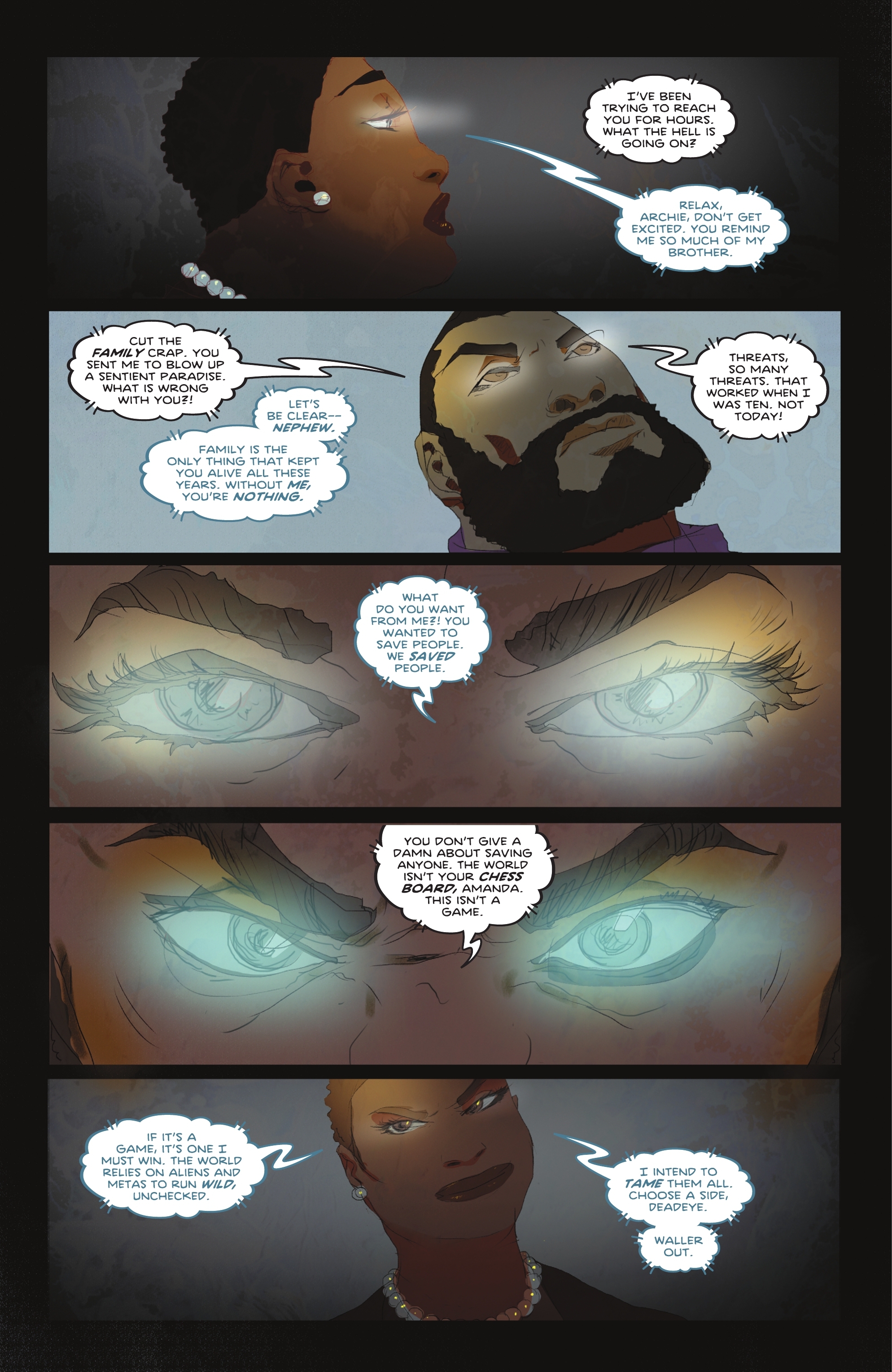 Read online Titans Beast World: Waller Rising comic -  Issue # Full - 36