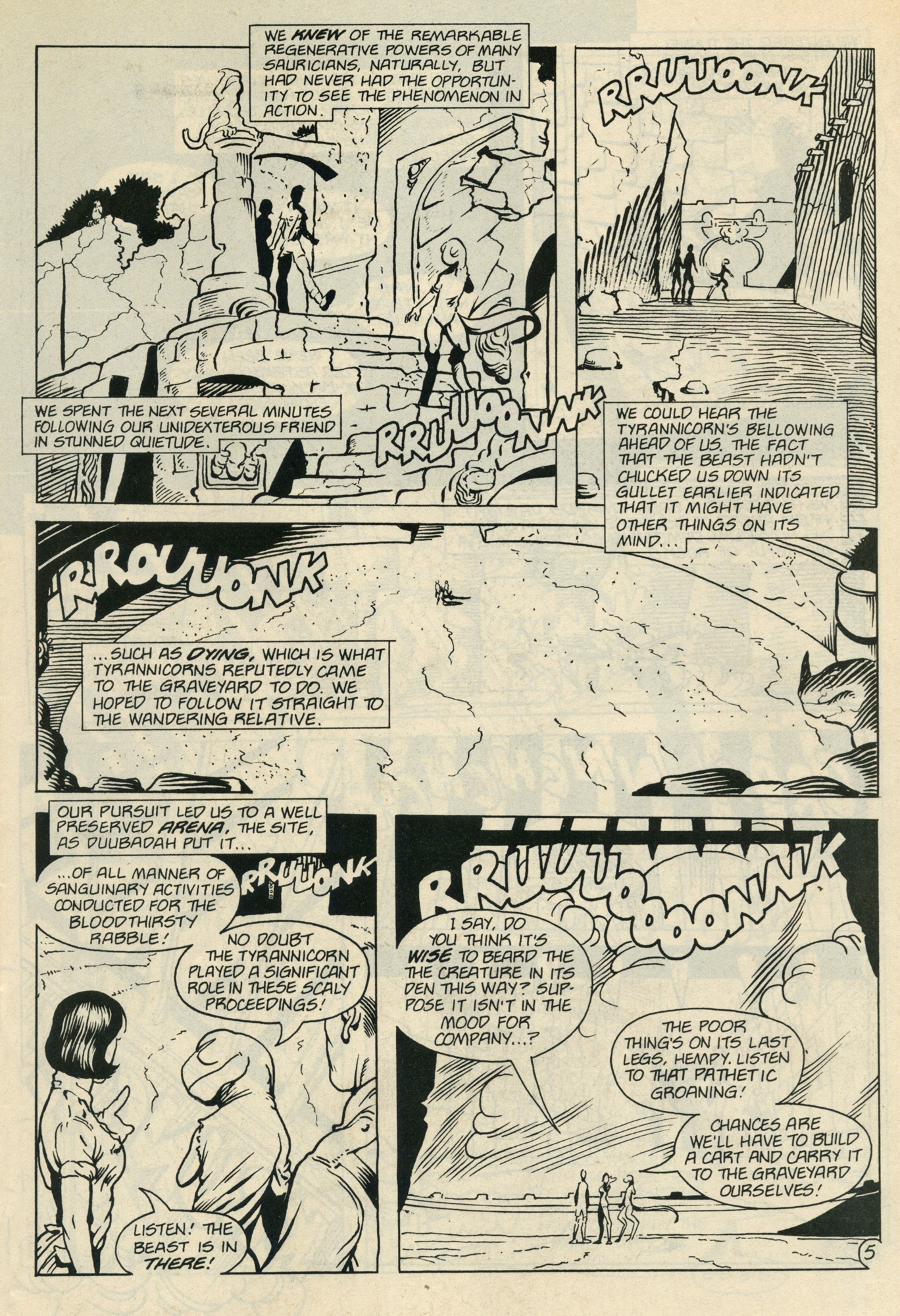 Read online Dinosaur Rex comic -  Issue #3 - 7