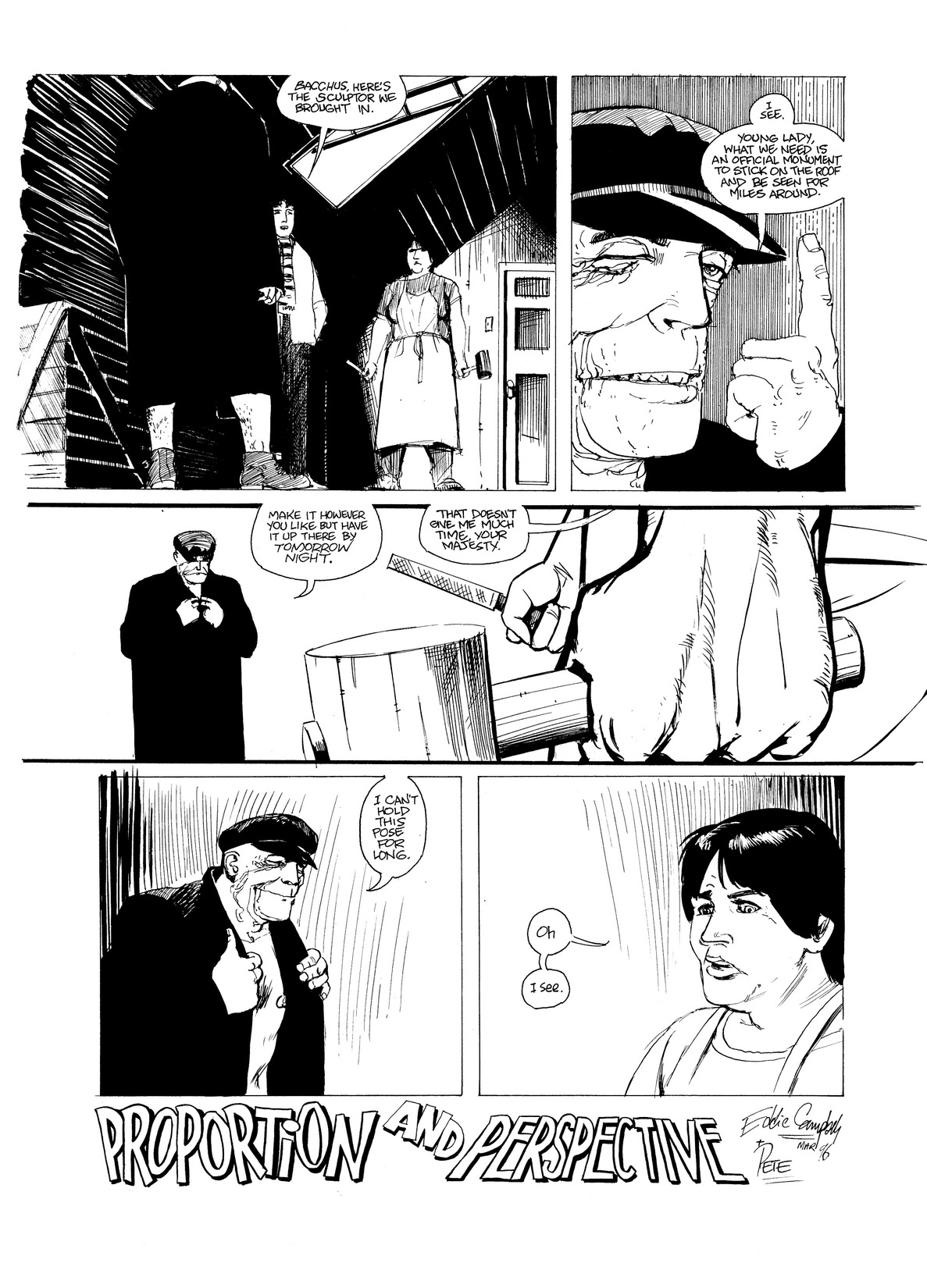 Read online Eddie Campbell's Bacchus comic -  Issue # TPB 5 - 96