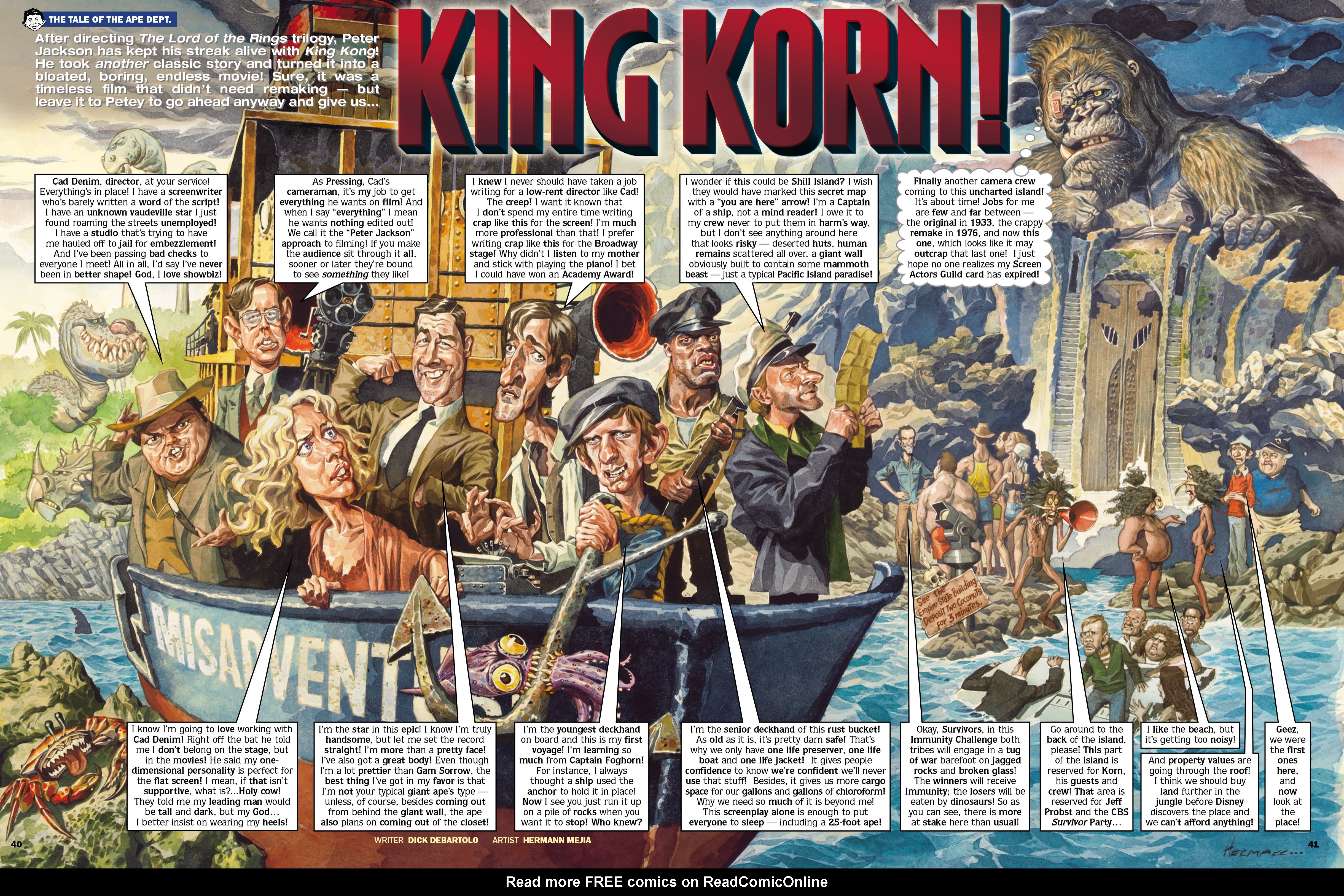 Read online MAD Magazine comic -  Issue #20 - 34