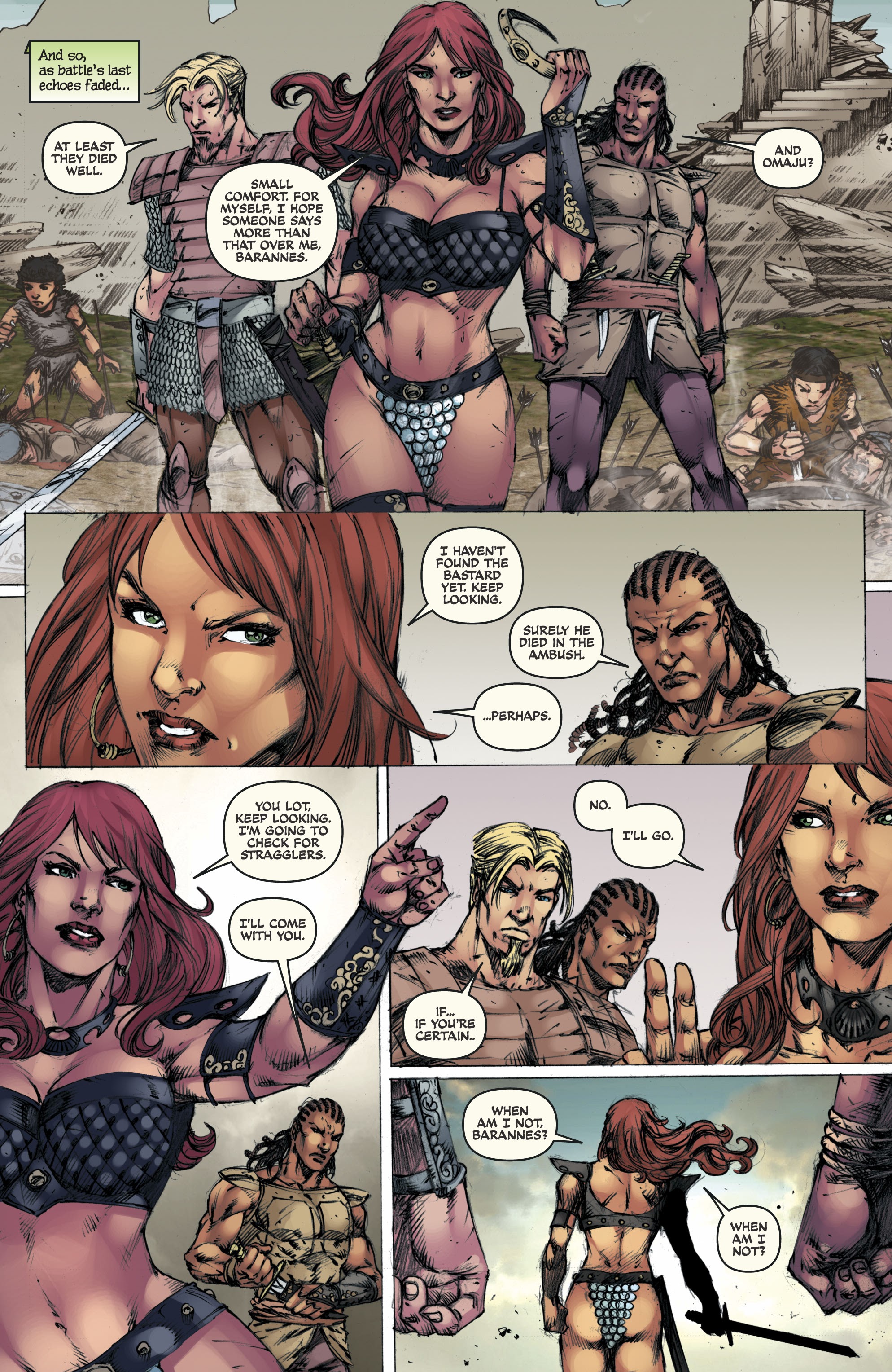 Read online Red Sonja Omnibus comic -  Issue # TPB 5 (Part 3) - 3