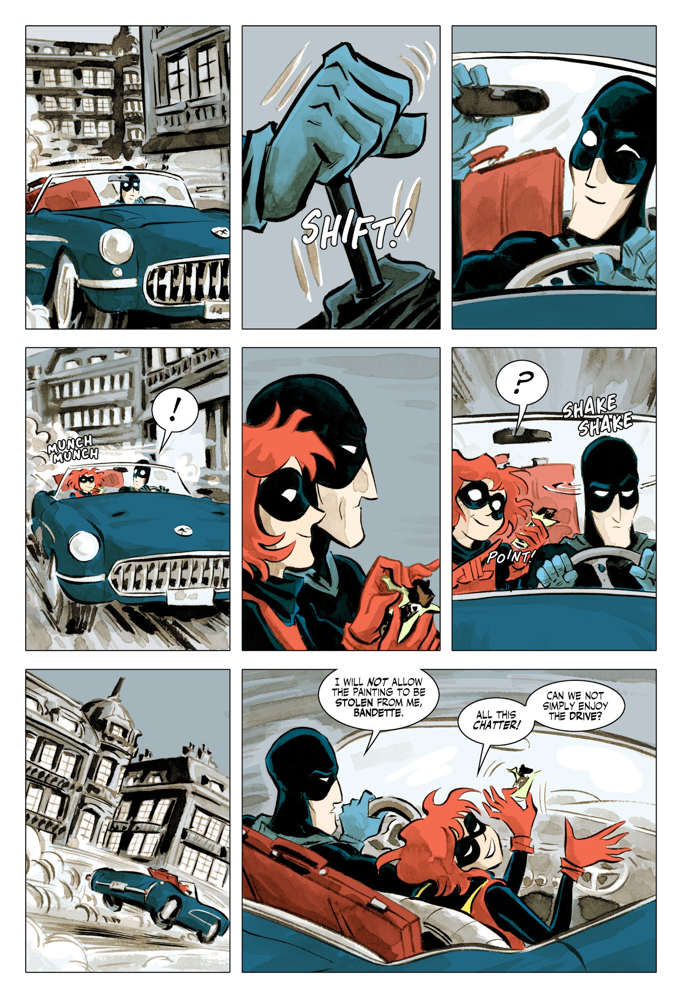 Read online Bandette (2012) comic -  Issue #17 - 16