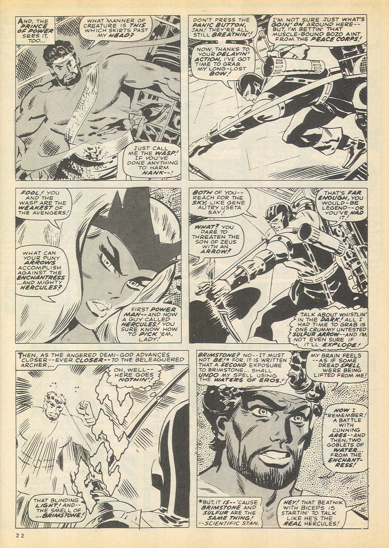 Read online The Avengers (1973) comic -  Issue #43 - 22