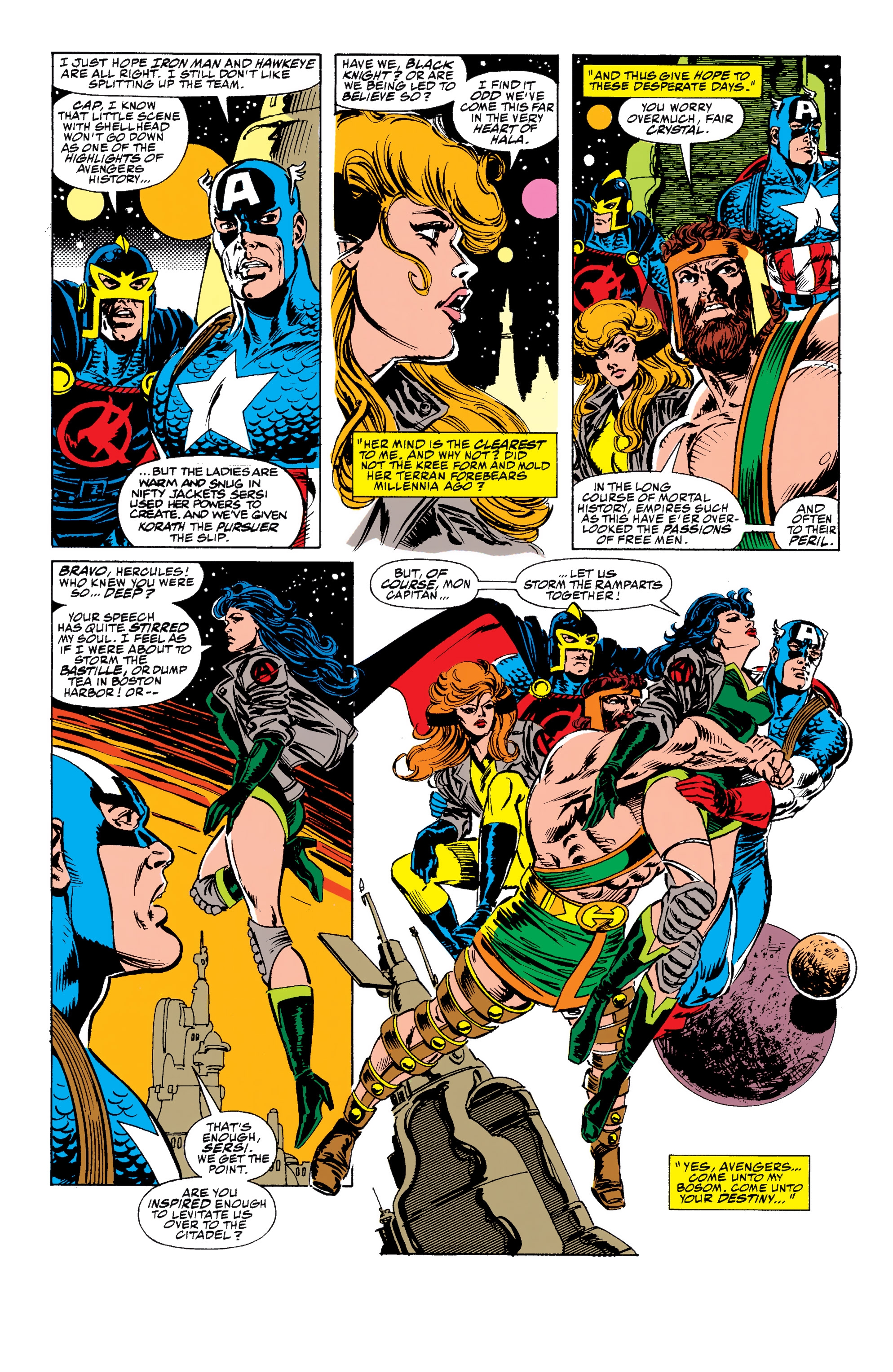 Read online Avengers Epic Collection: Operation Galactic Storm comic -  Issue # TPB (Part 3) - 47