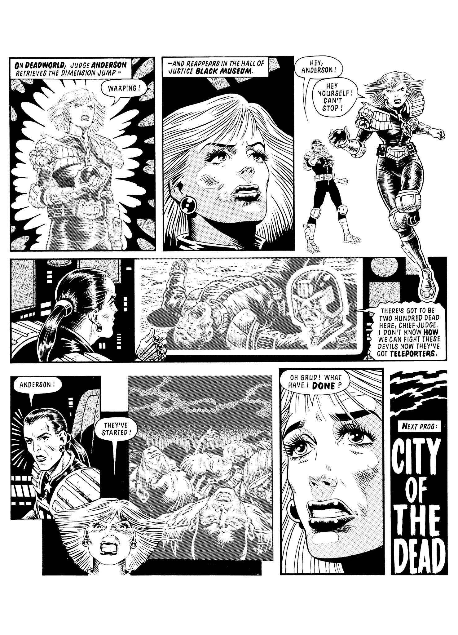 Read online Judge Anderson: The Psi Files comic -  Issue # TPB 1 - 31