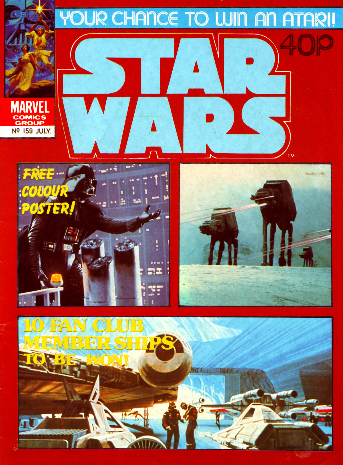 Read online Star Wars Weekly comic -  Issue #159 - 1