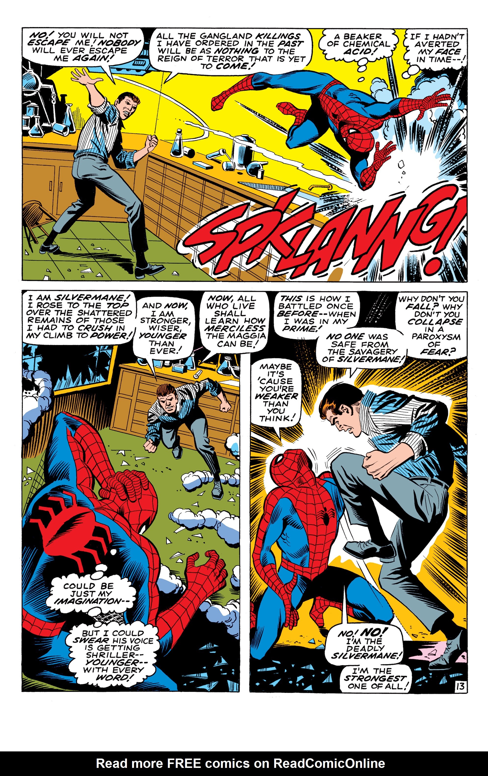 Read online Amazing Spider-Man Epic Collection comic -  Issue # The Secret of the Petrified Tablet (Part 3) - 14