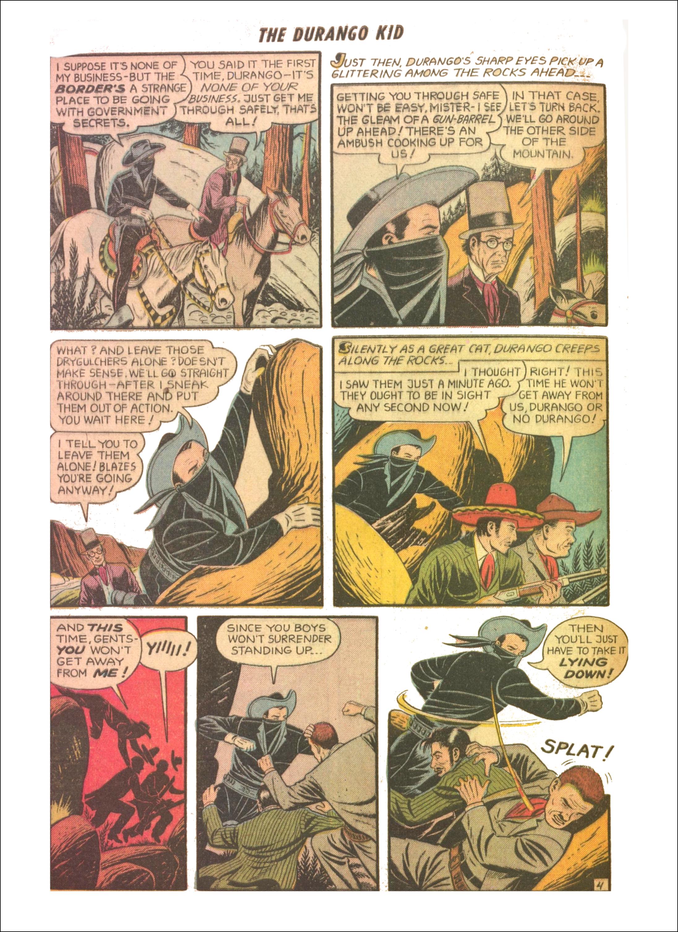 Read online Charles Starrett as The Durango Kid comic -  Issue #26 - 30