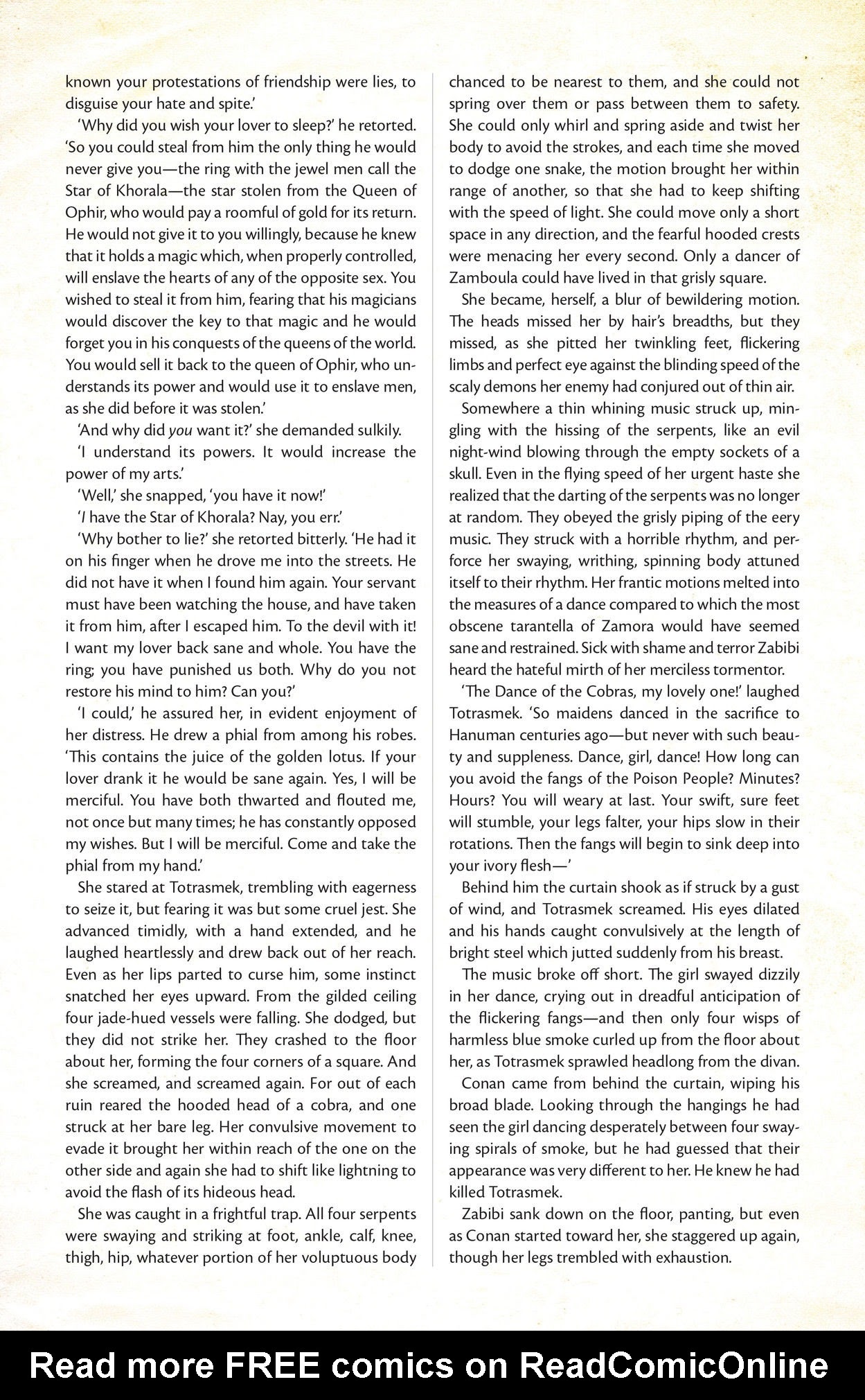 Read online The Cimmerian comic -  Issue # TPB 3 - 130