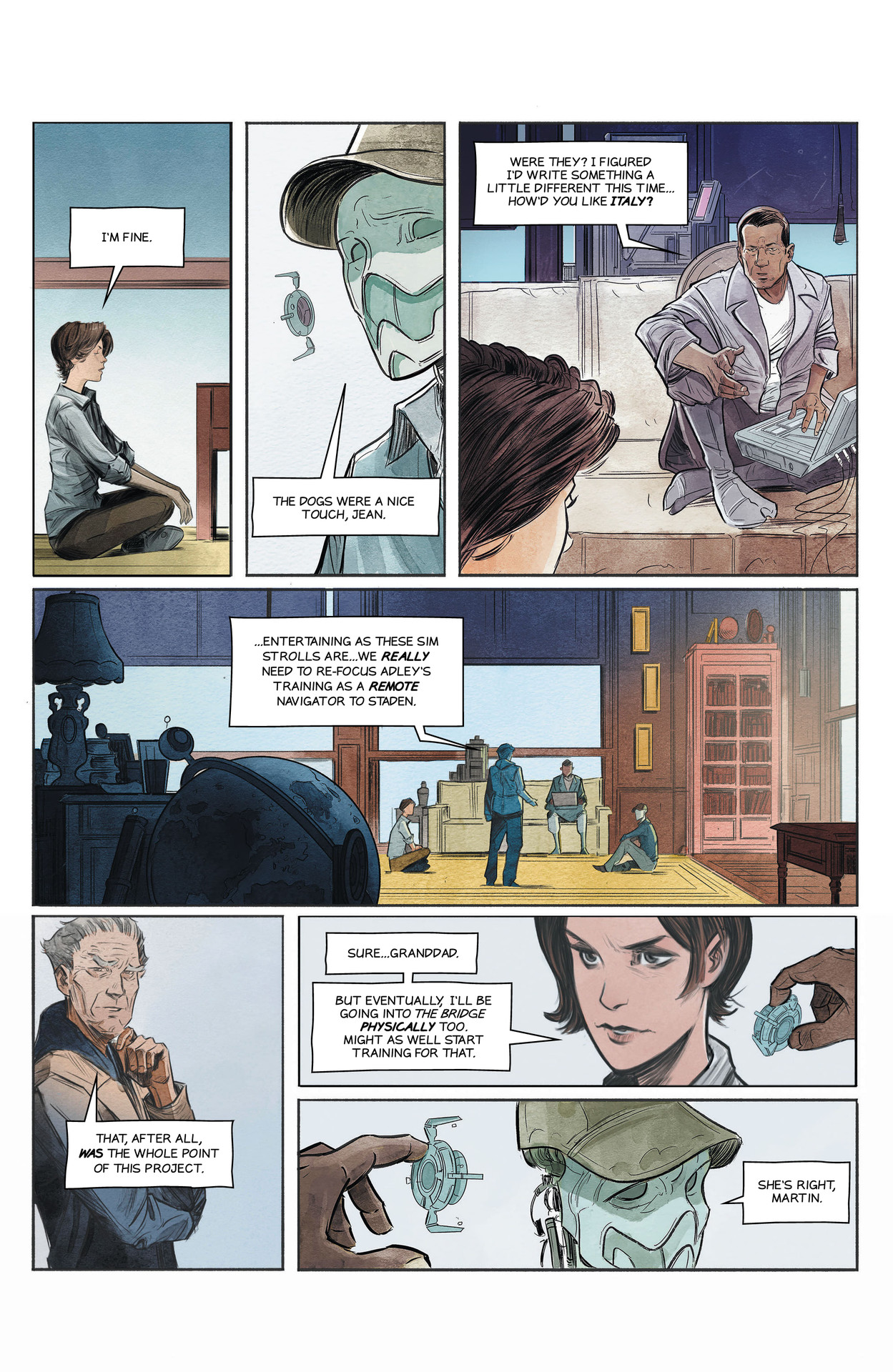 Read online Hexagon Bridge comic -  Issue #2 - 24