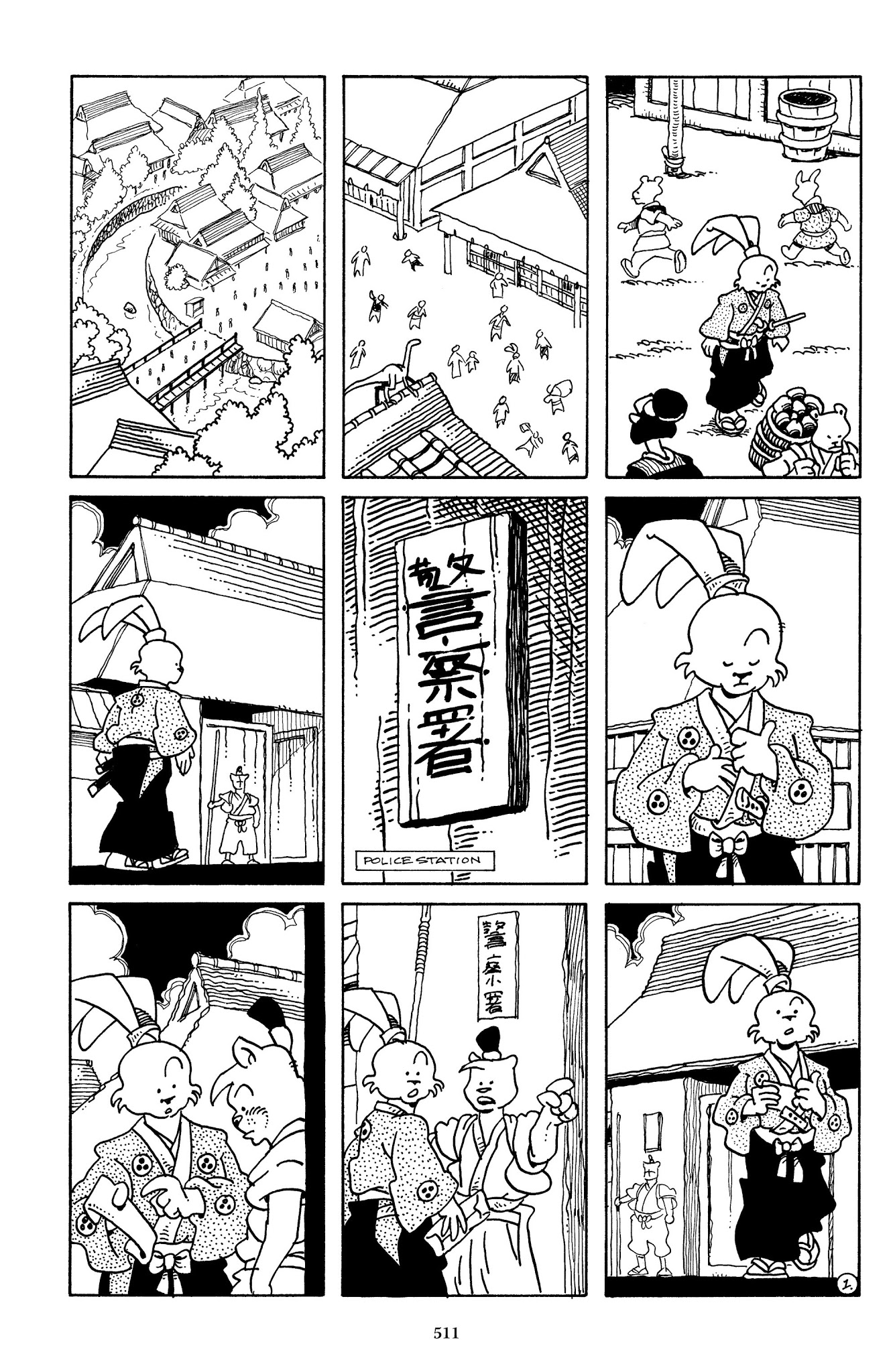 Read online The Usagi Yojimbo Saga comic -  Issue # TPB 2 - 505