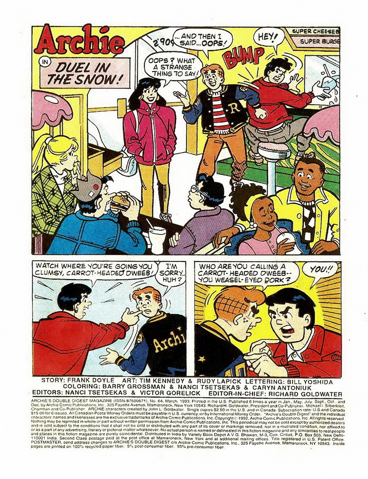 Read online Archie's Double Digest Magazine comic -  Issue #64 - 3