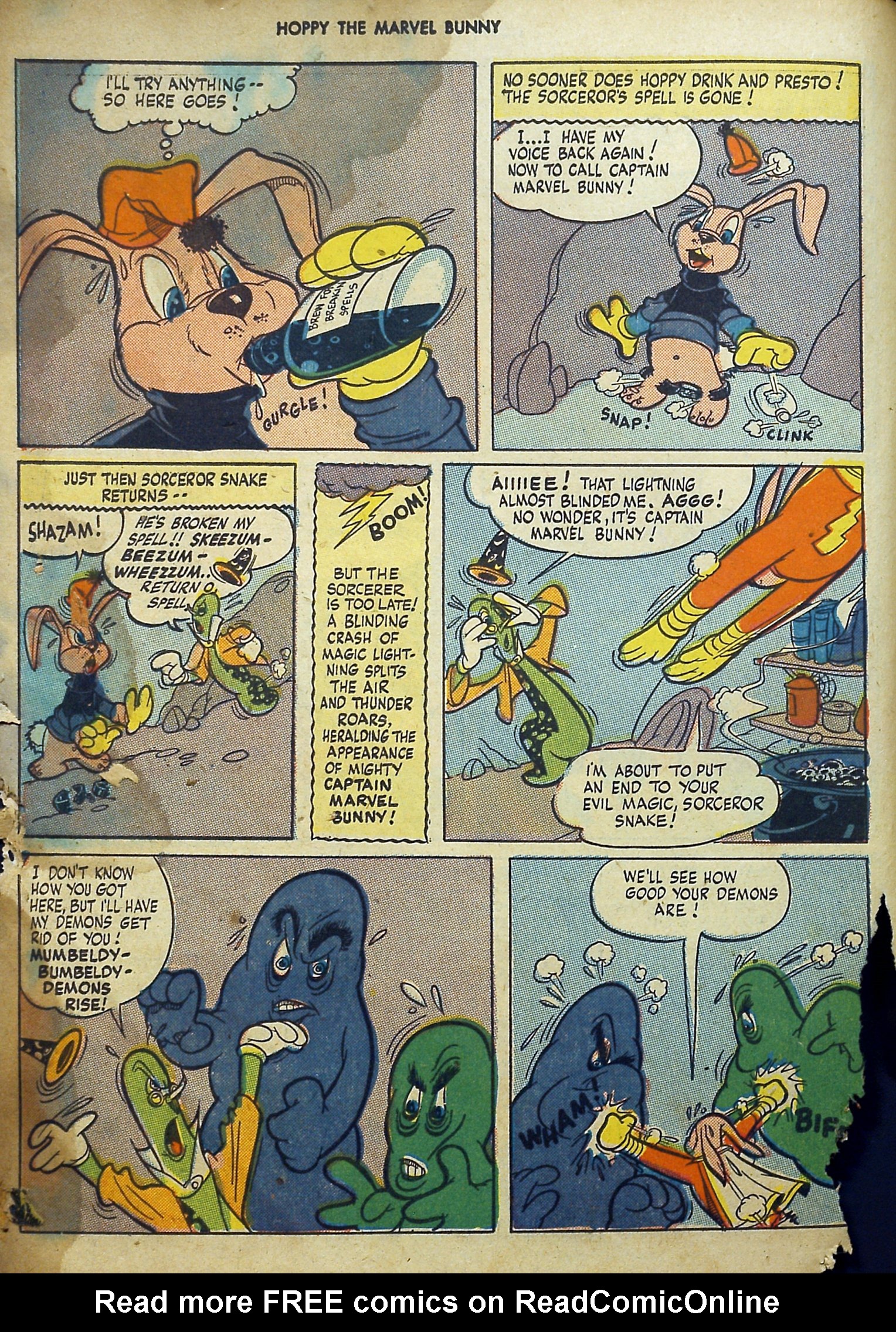 Read online Hoppy The Marvel Bunny comic -  Issue #11 - 9