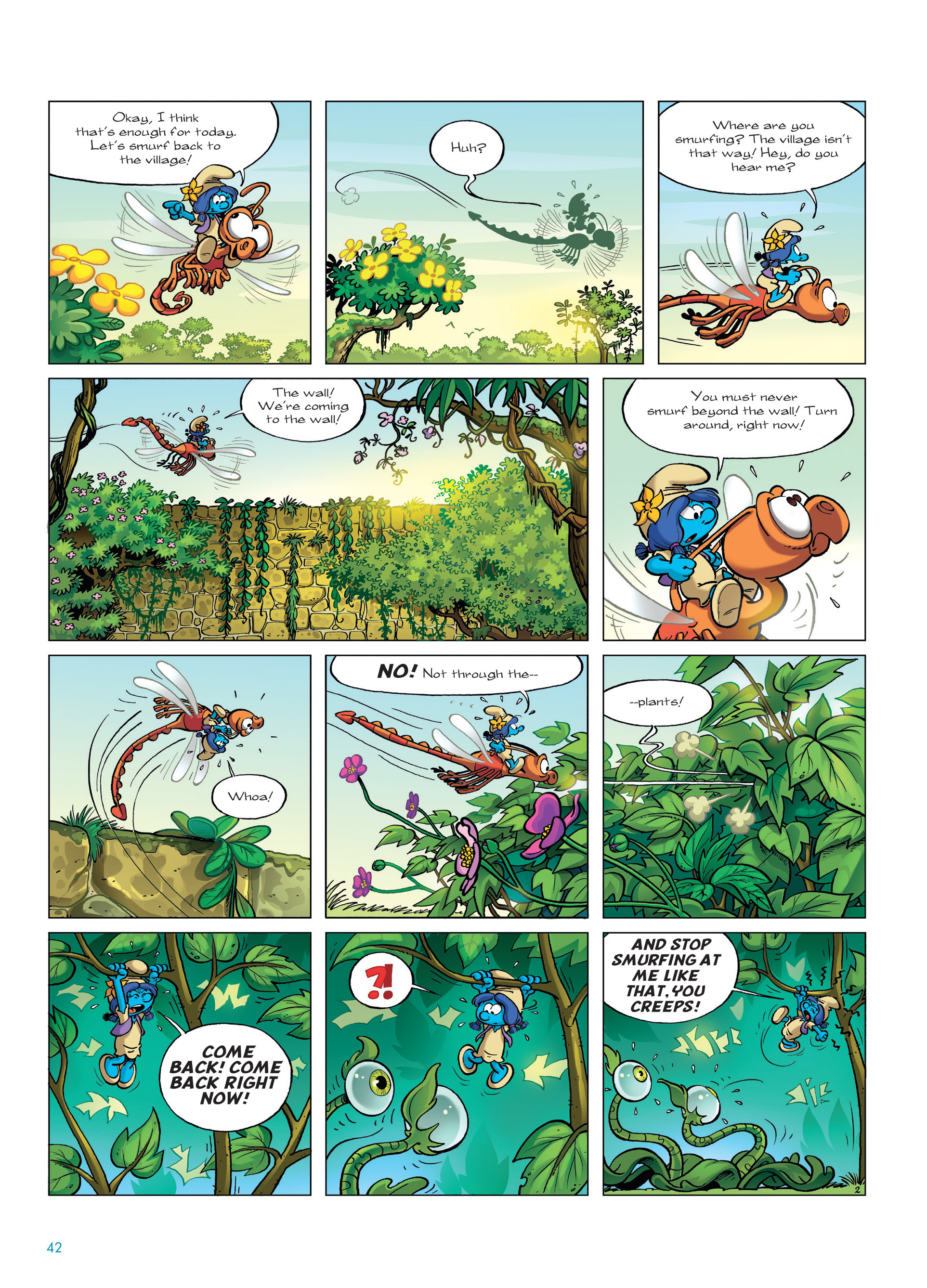 Read online Smurfs: The Village Behind The Wall comic -  Issue #1 - 42